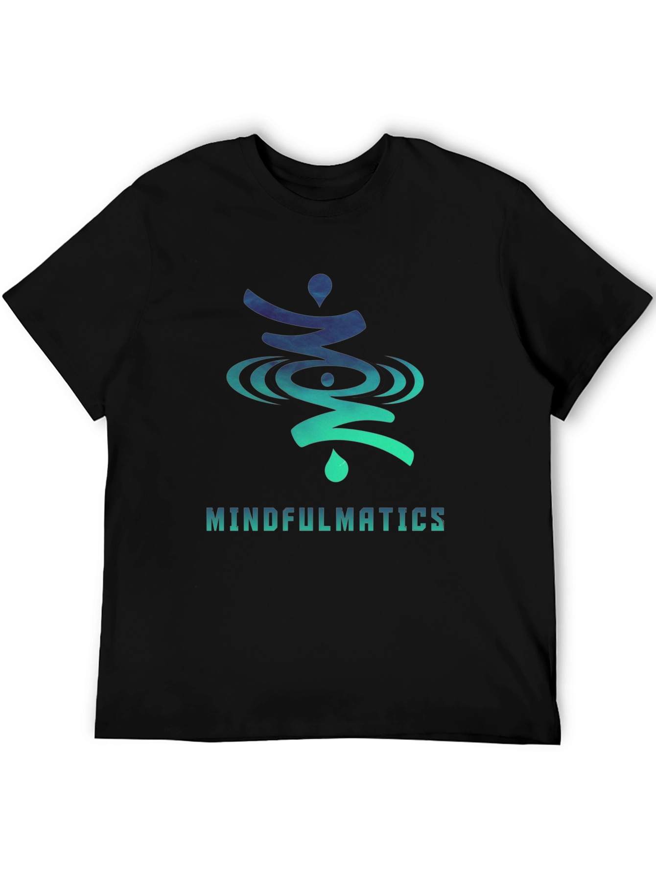 Mindfulmatics Graphic Print Crew Neck T-Shirt