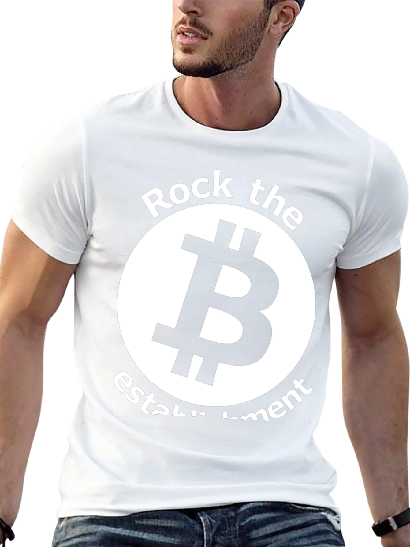 Bitcoin Revolution T-Shirt - Rock the Establishment