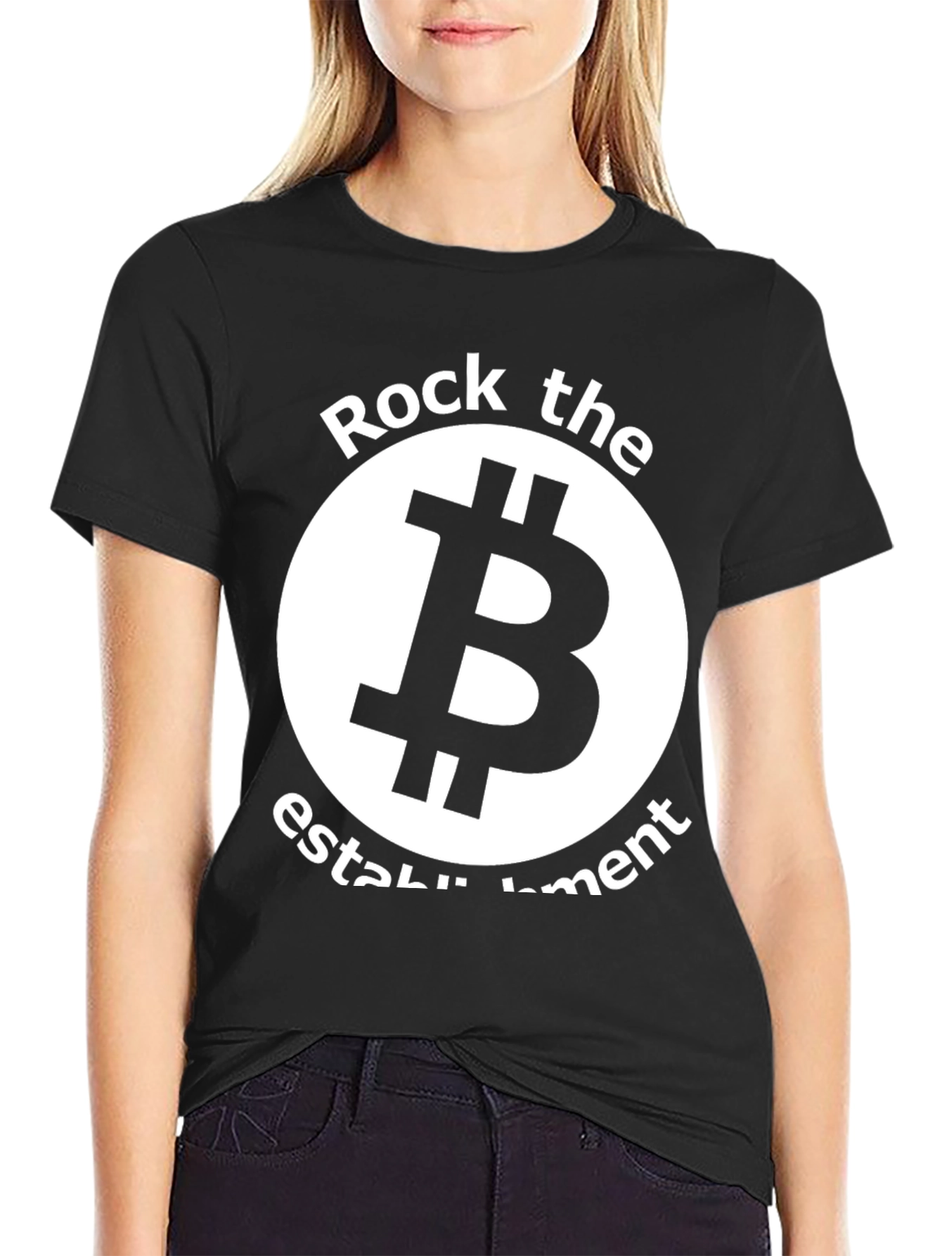 Bitcoin Revolution T-Shirt - Rock the Establishment