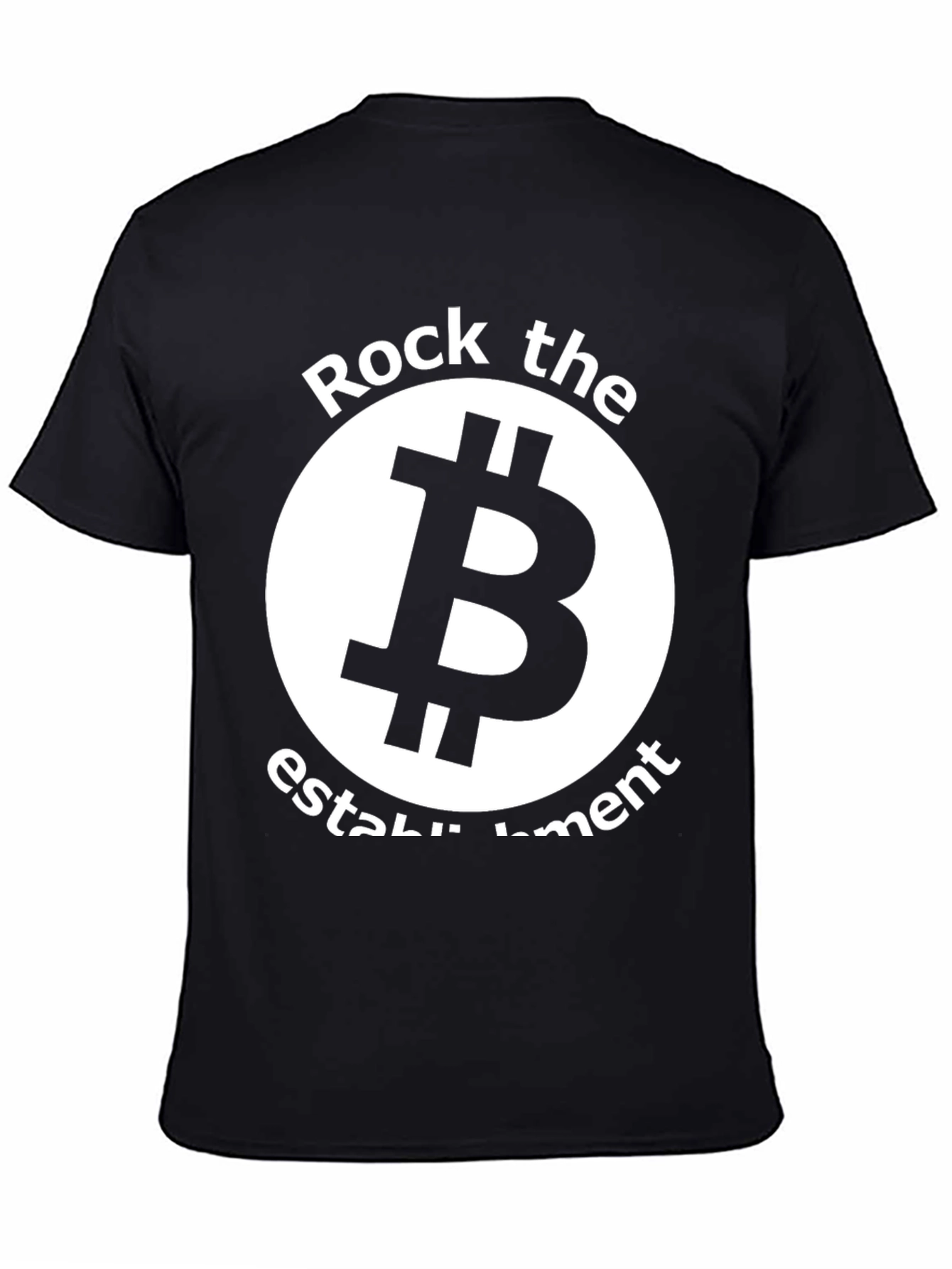 Bitcoin Revolution T-Shirt - Rock the Establishment