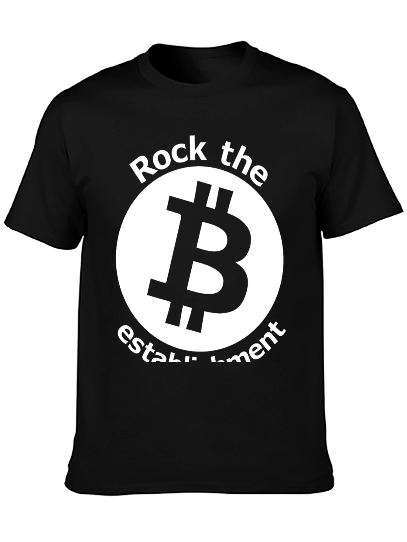 Bitcoin Revolution T-Shirt - Rock the Establishment