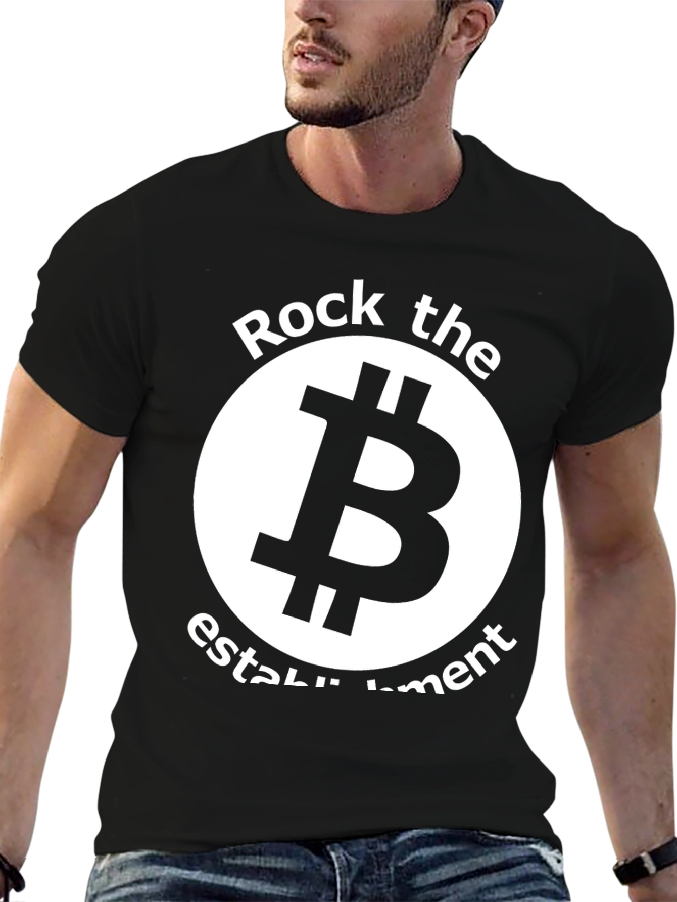 Bitcoin Revolution T-Shirt - Rock the Establishment