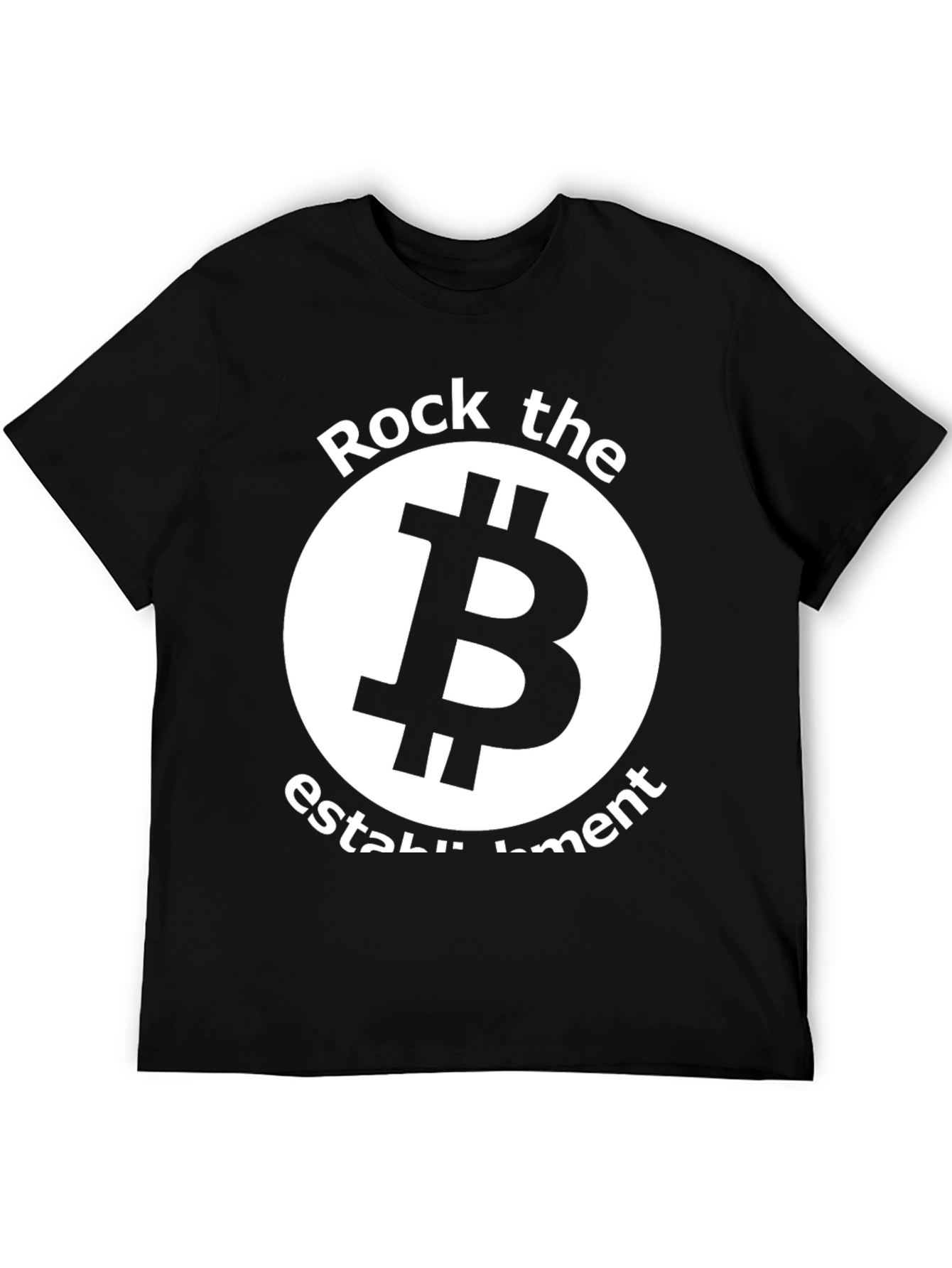 Bitcoin Revolution T-Shirt - Rock the Establishment