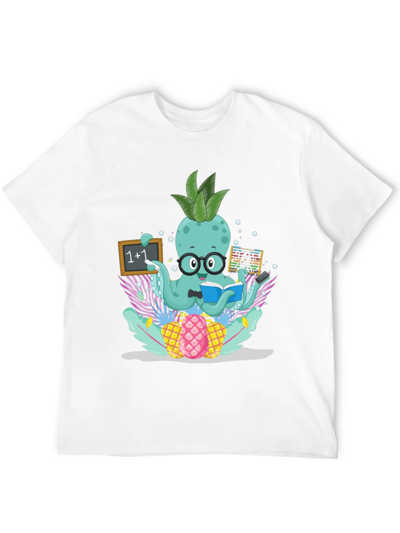 Math Teacher Octopus T-Shirt