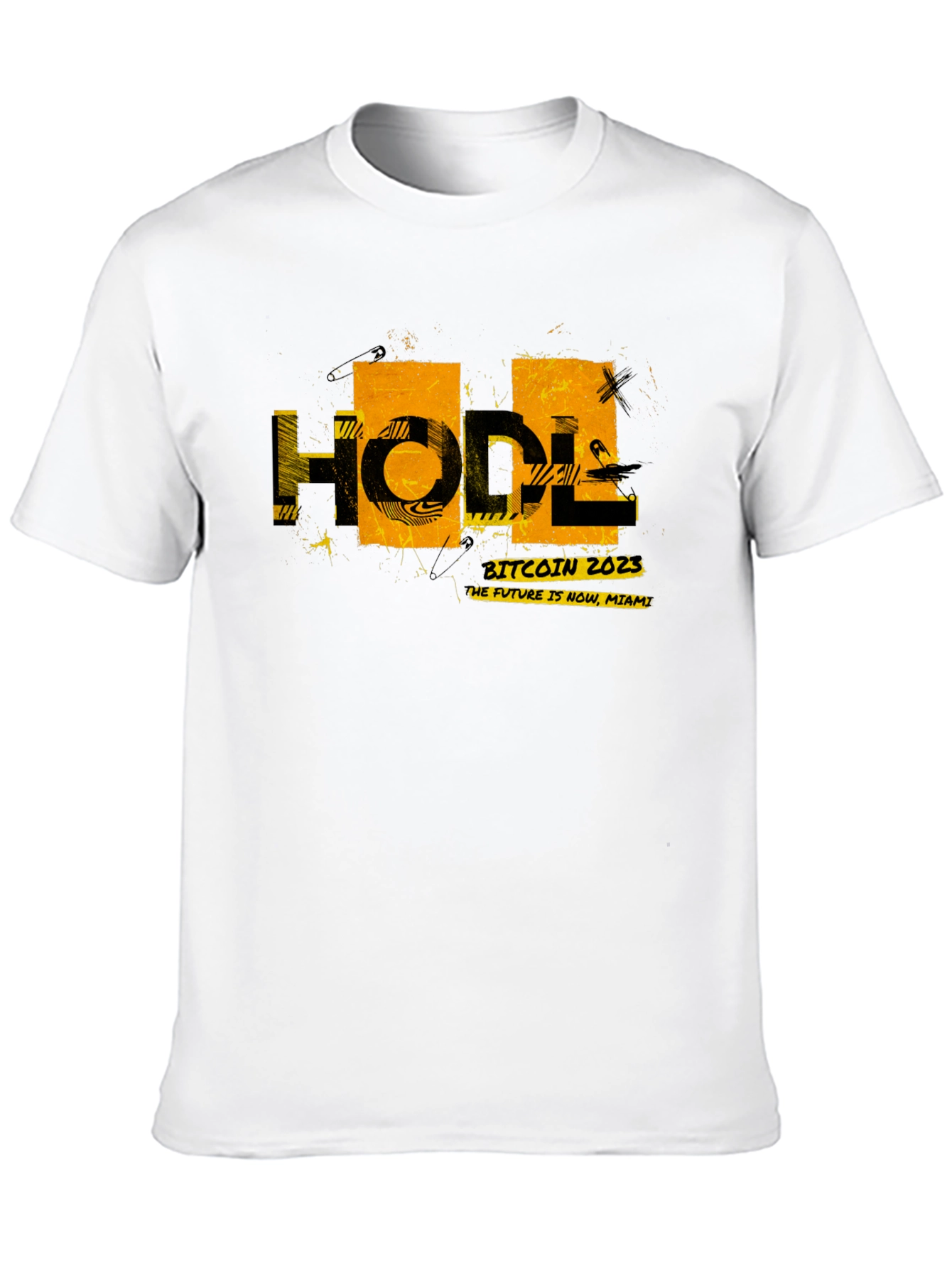 Bitcoin 2023 HODL Graphic Black T-Shirt