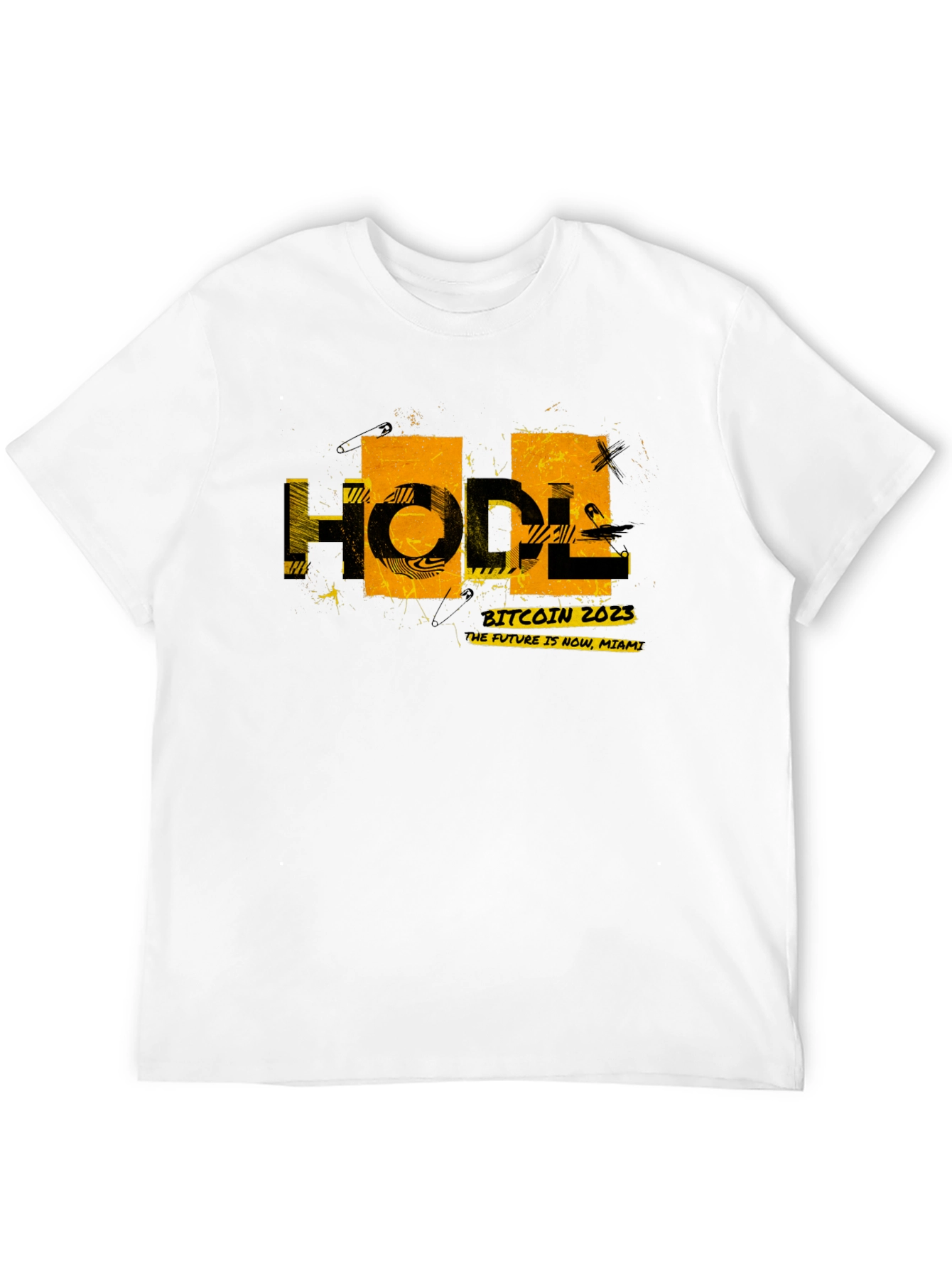 Bitcoin 2023 HODL Graphic Black T-Shirt