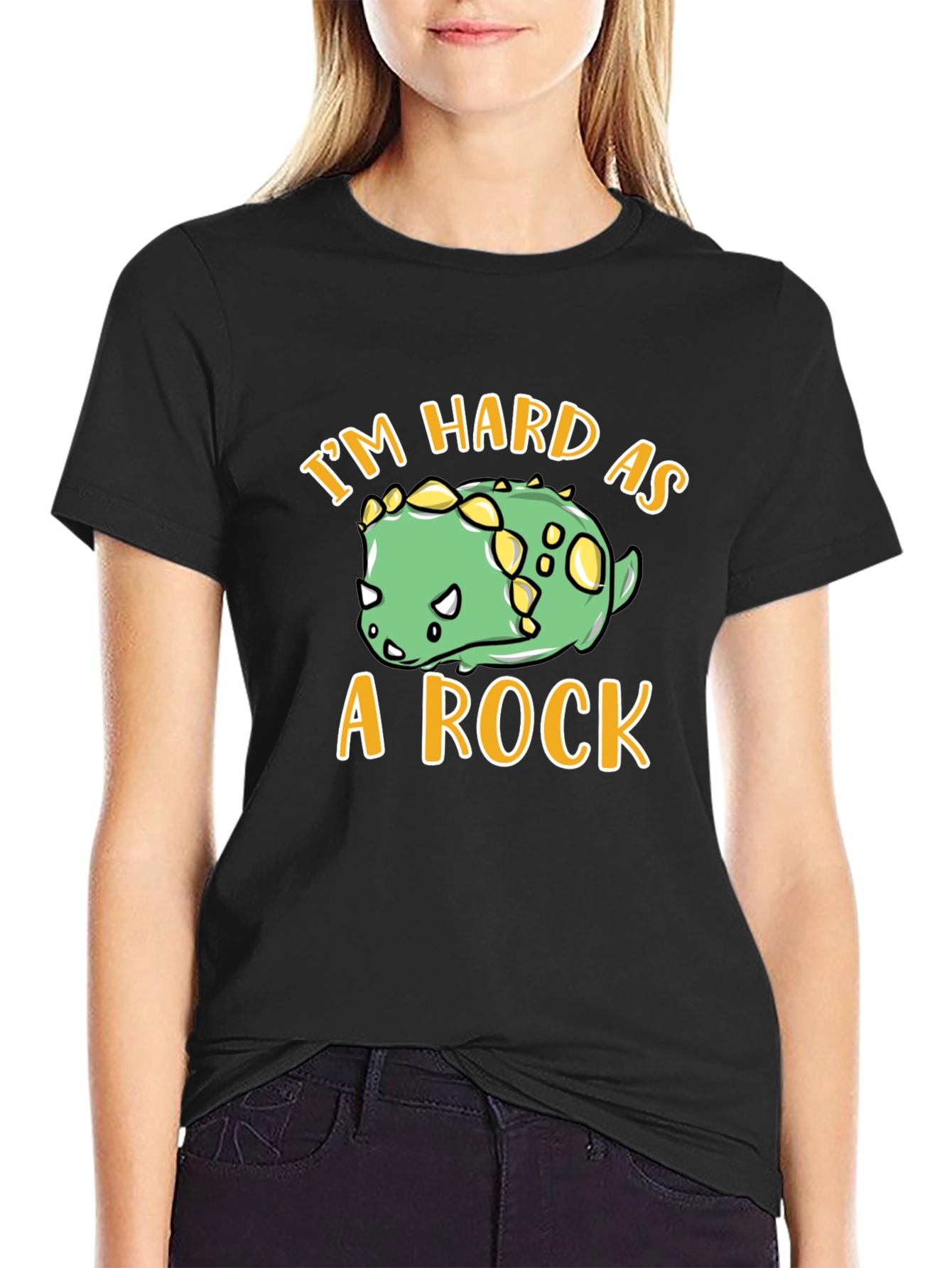 Im Hard As A Rock Dino T-Shirt