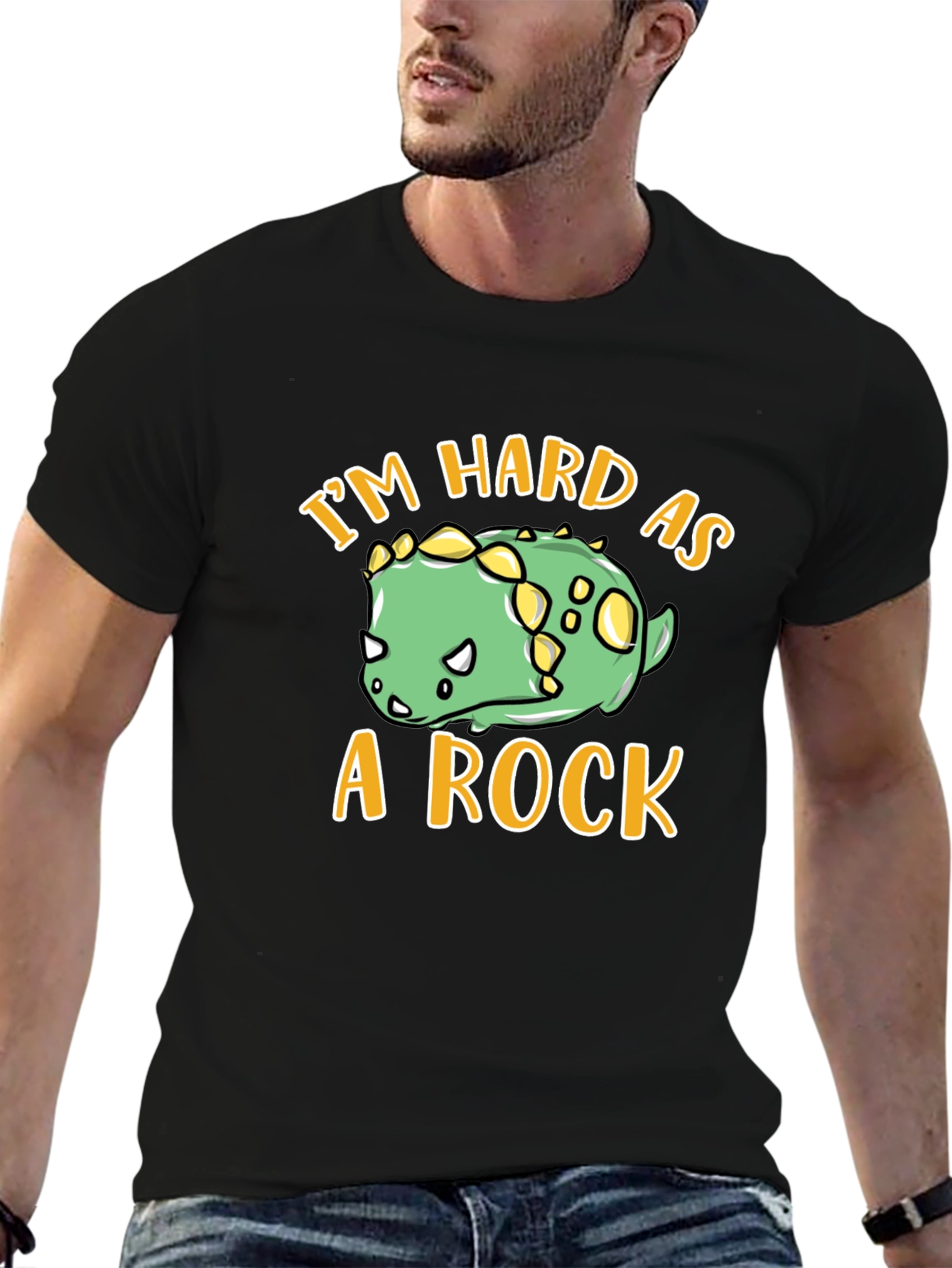 Im Hard As A Rock Dino T-Shirt