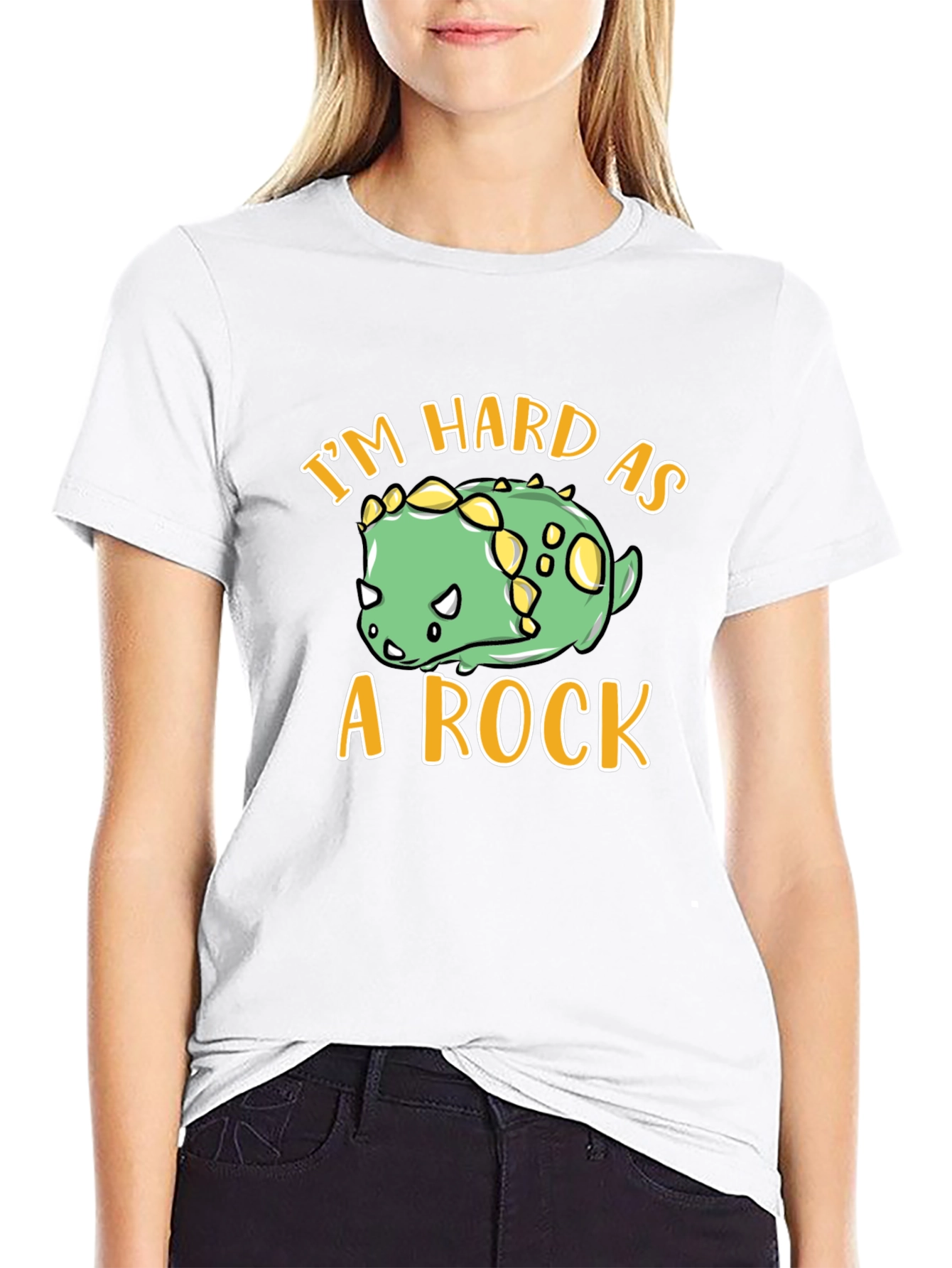Im Hard As A Rock Dino T-Shirt