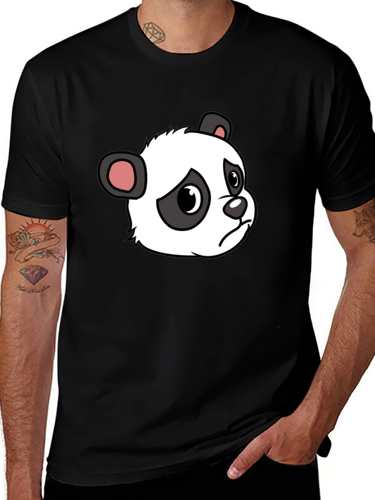Sad Panda Graphic Tee - Soft Cotton Blend