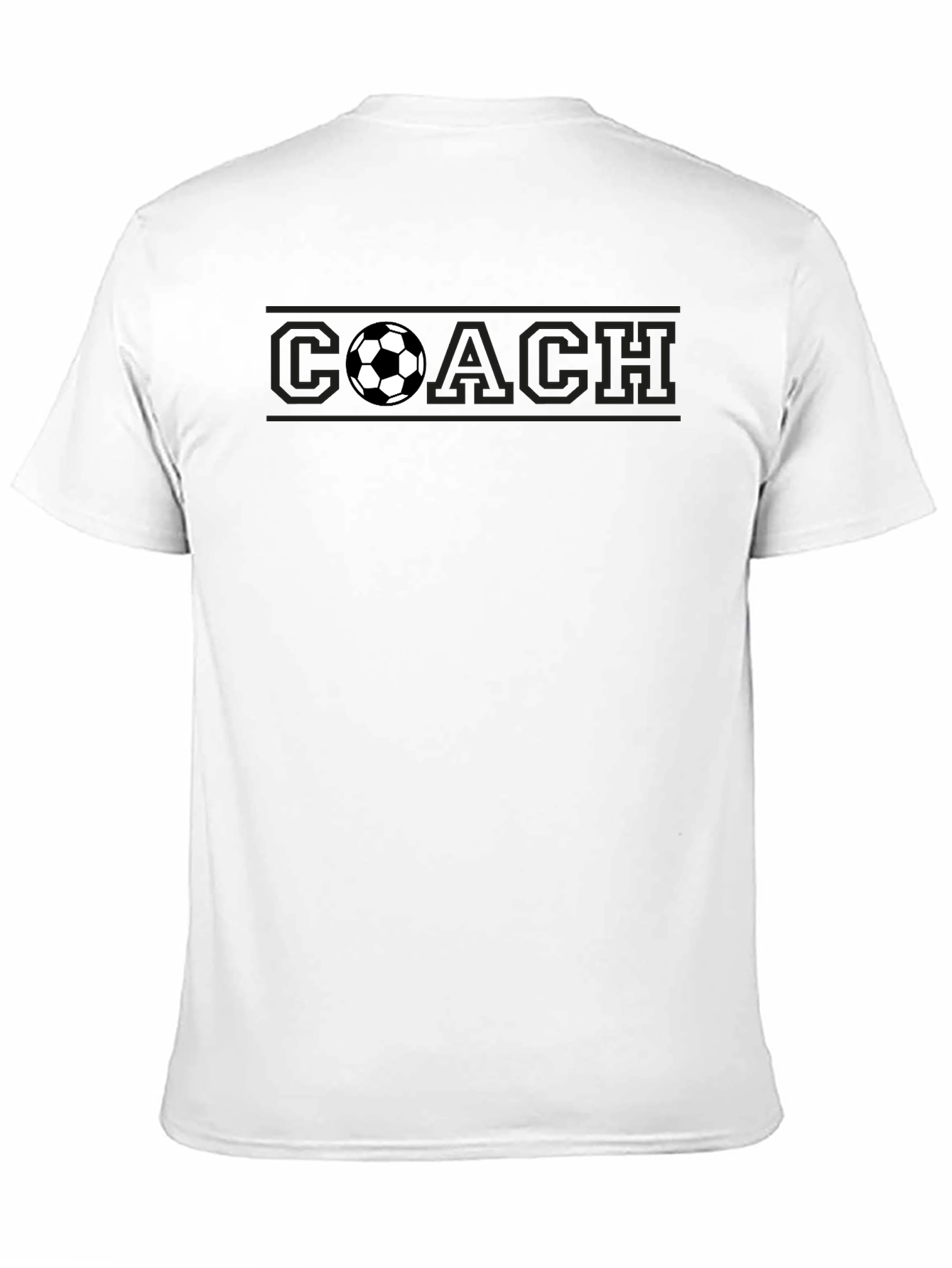 Soccer Coach Black T-Shirt