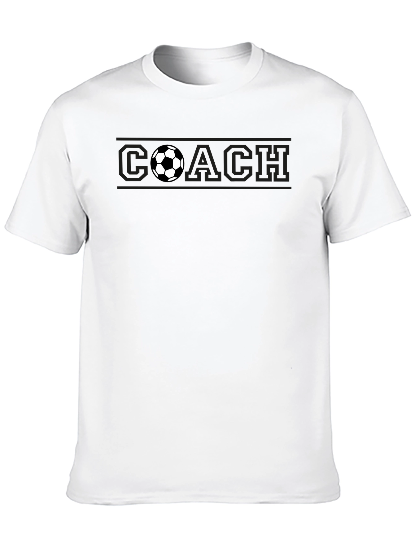 Soccer Coach Black T-Shirt