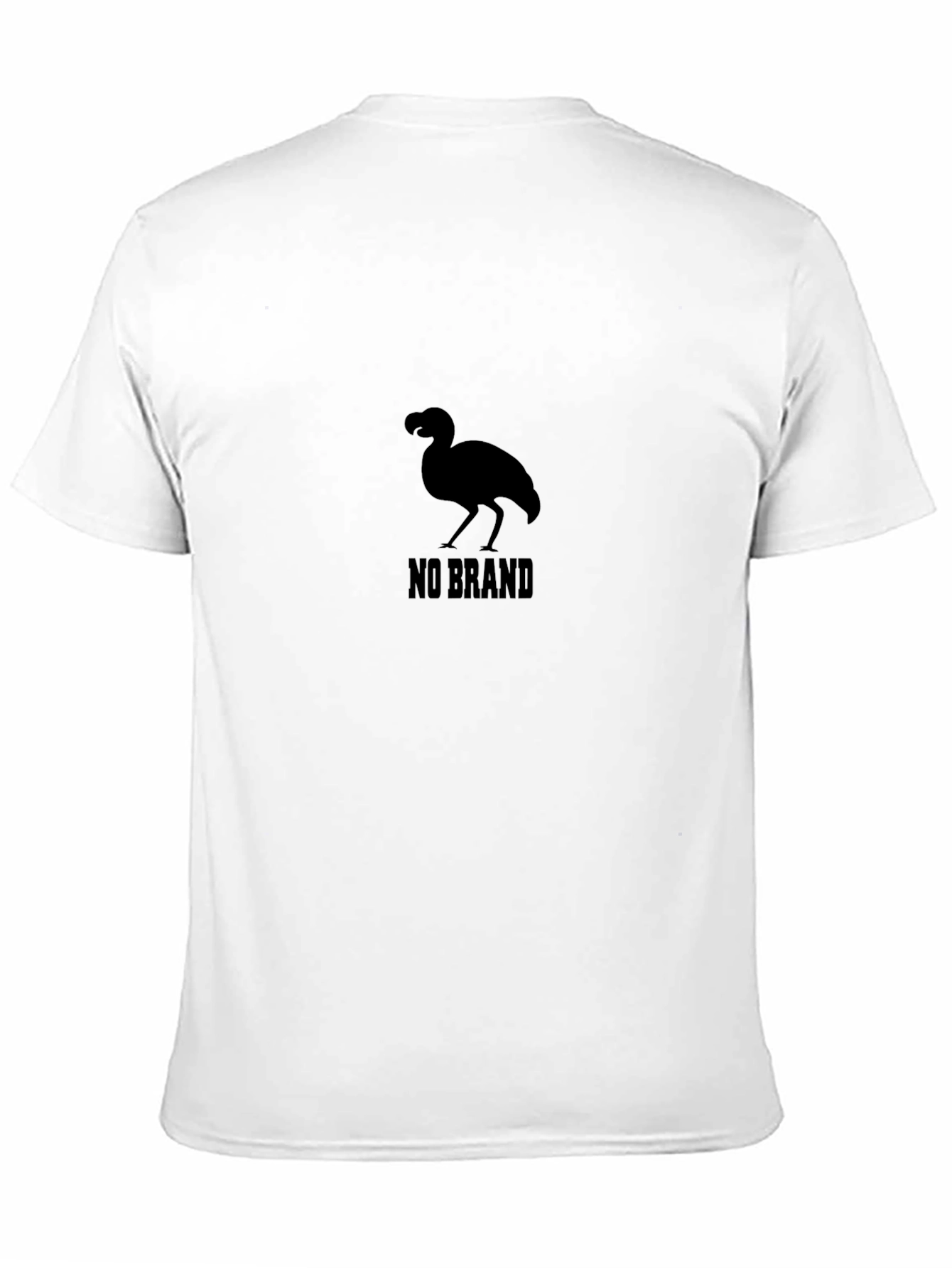 Black No Brand Graphic T-Shirt