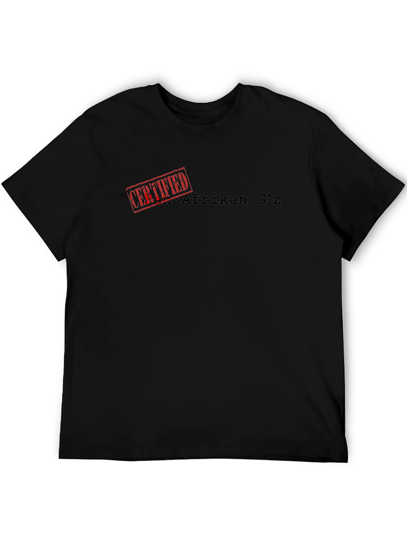 Certified Afrikan Gz Graphic T-Shirt