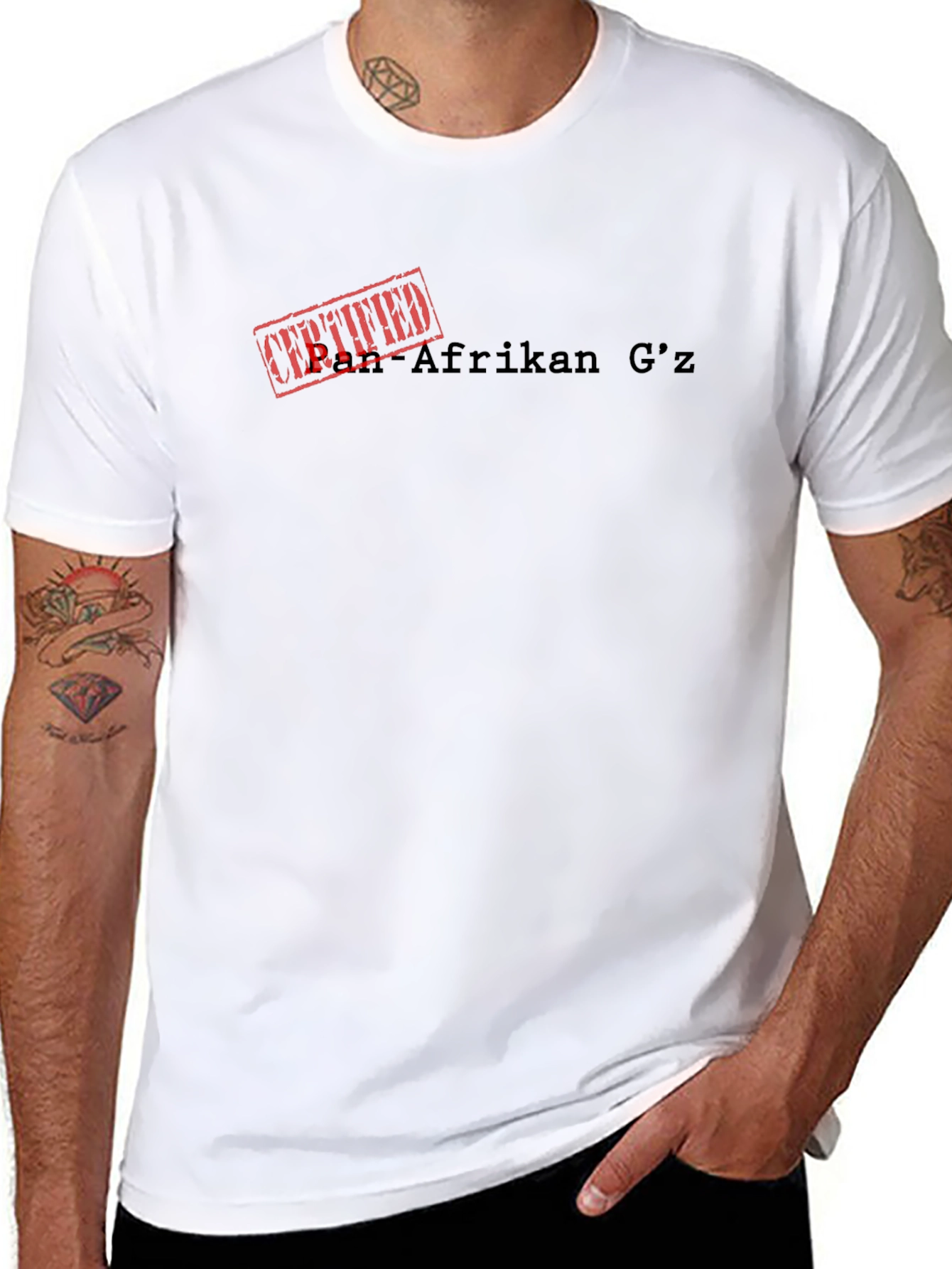 Certified Afrikan Gz Graphic T-Shirt