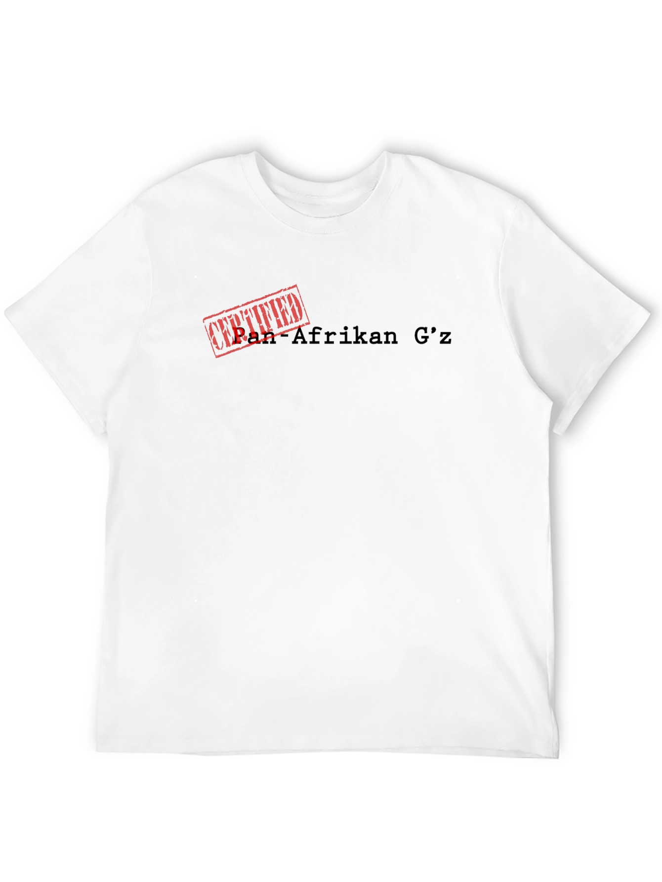 Certified Afrikan Gz Graphic T-Shirt