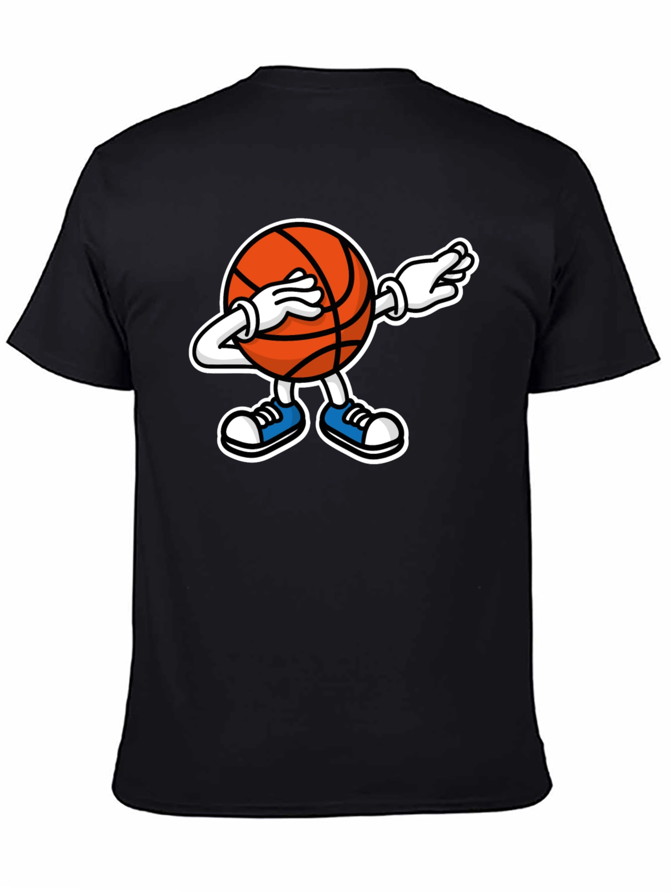 Dabbing Basketball Graphic T-Shirt
