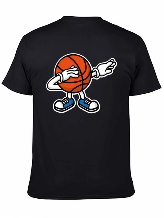 Dabbing Basketball Graphic T-Shirt