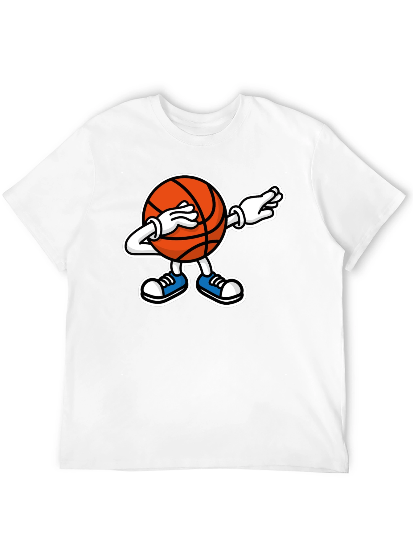 Dabbing Basketball Graphic T-Shirt