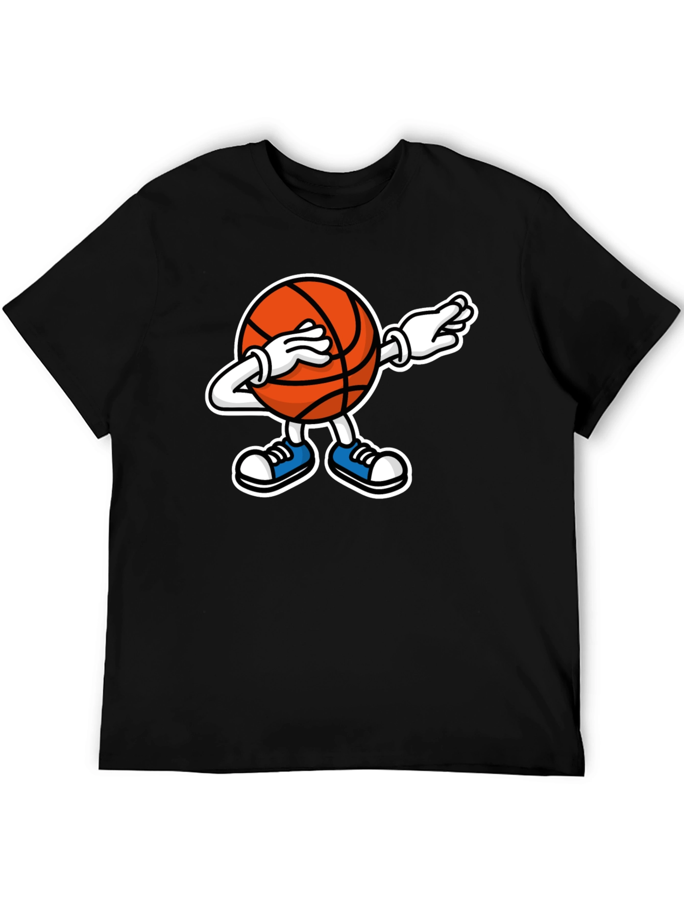Dabbing Basketball Graphic T-Shirt