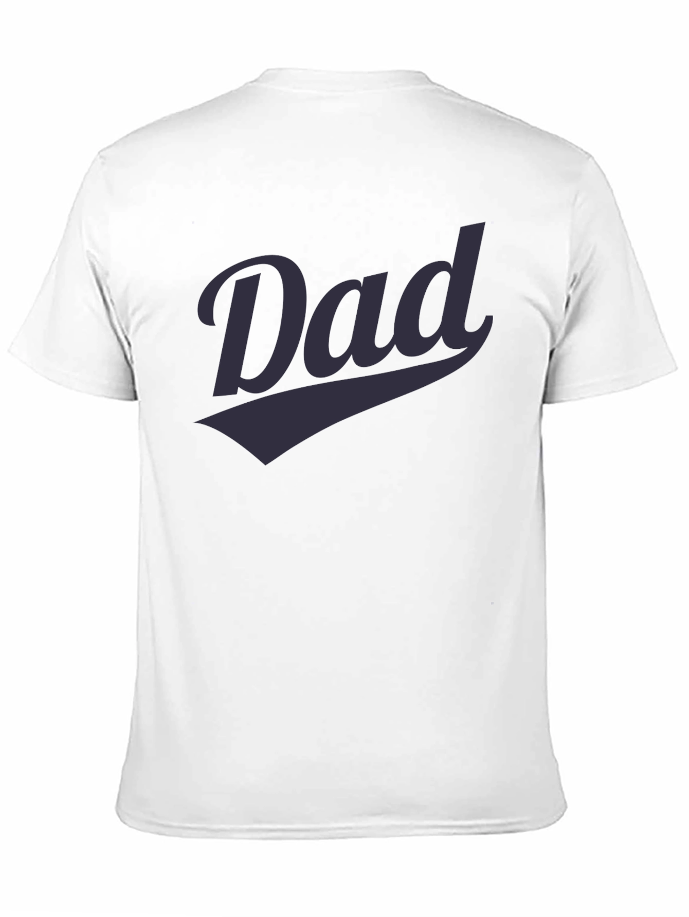 Dad Script T-Shirt - Comfortable Casual Wear