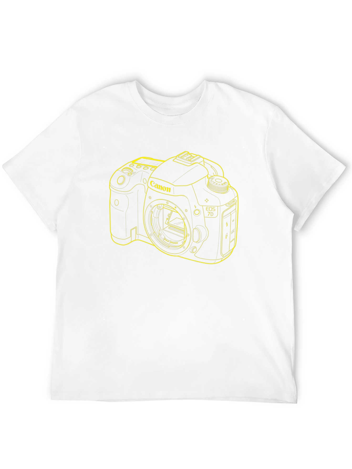 Canon Camera Graphic T-Shirt - Black