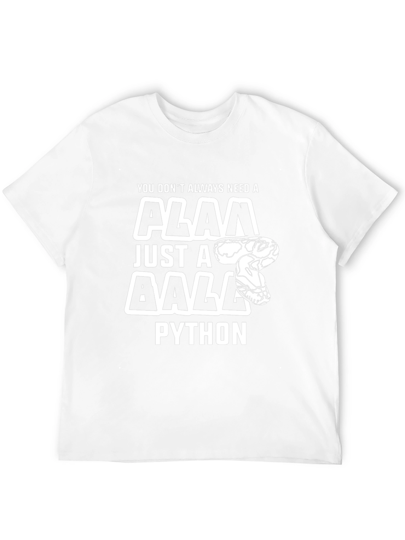 Funny Ball Python Graphic Tee