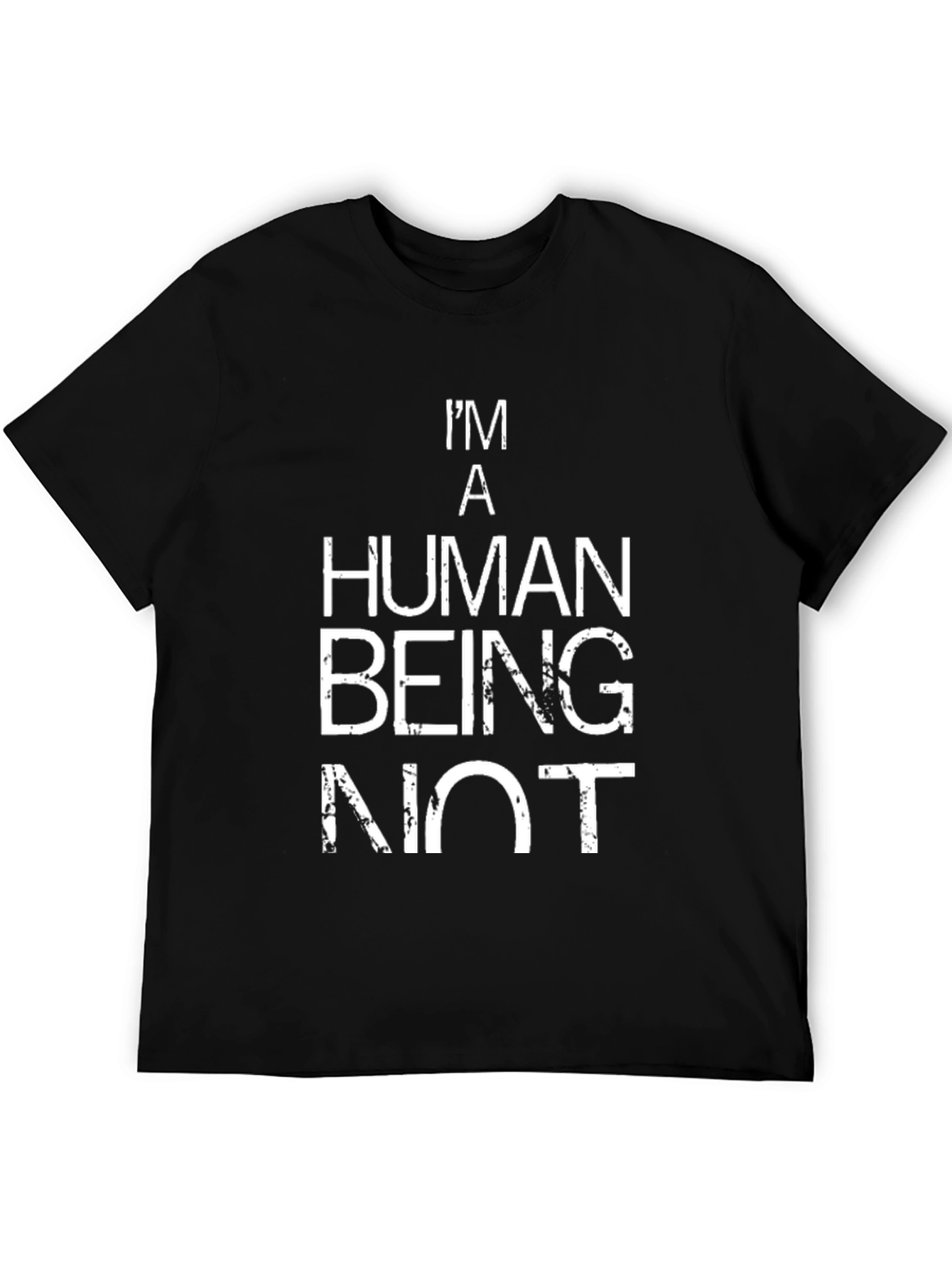 Im A Human Being Not Funny Graphic Tee