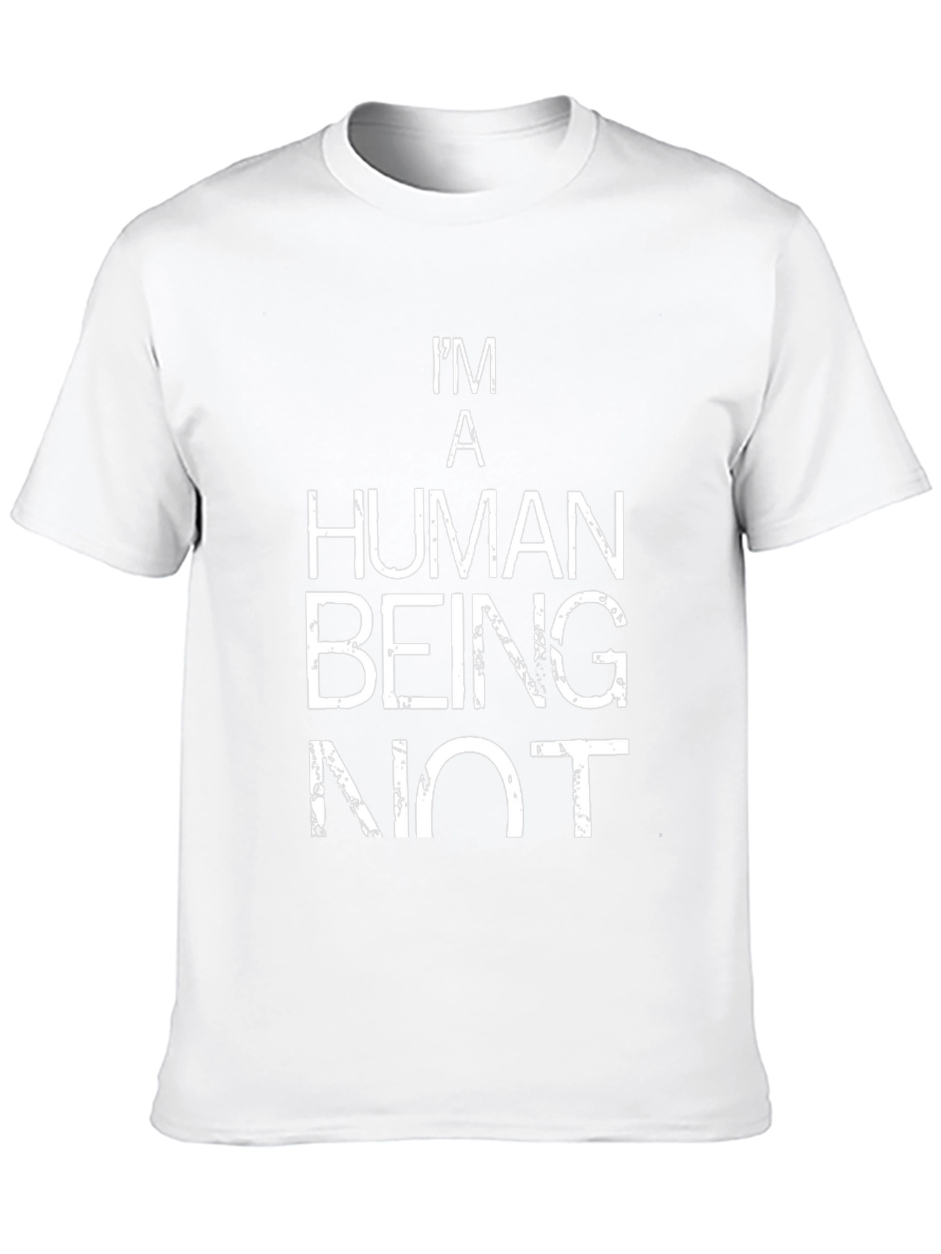 Im A Human Being Not Funny Graphic Tee