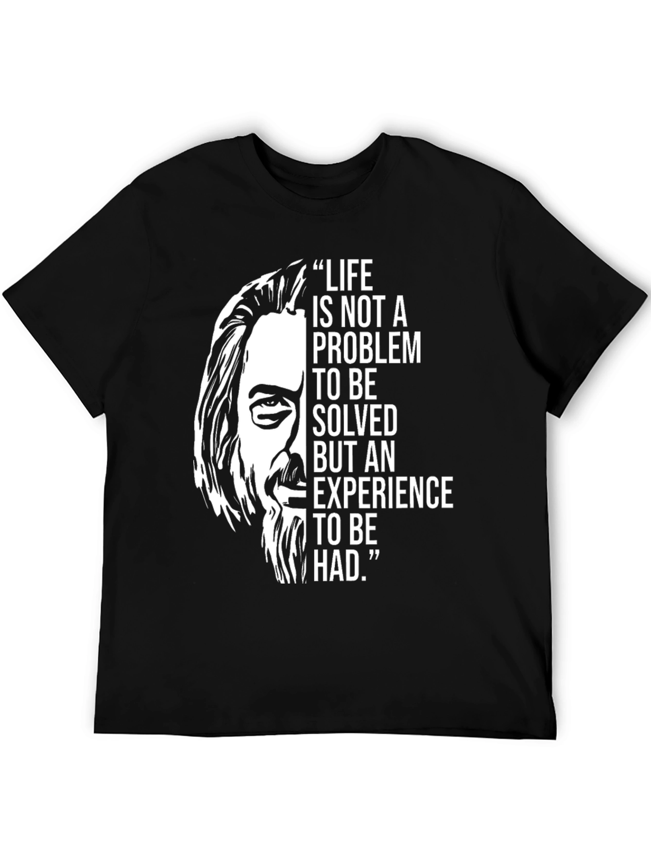 Philosophical Tee: Life is an Experience