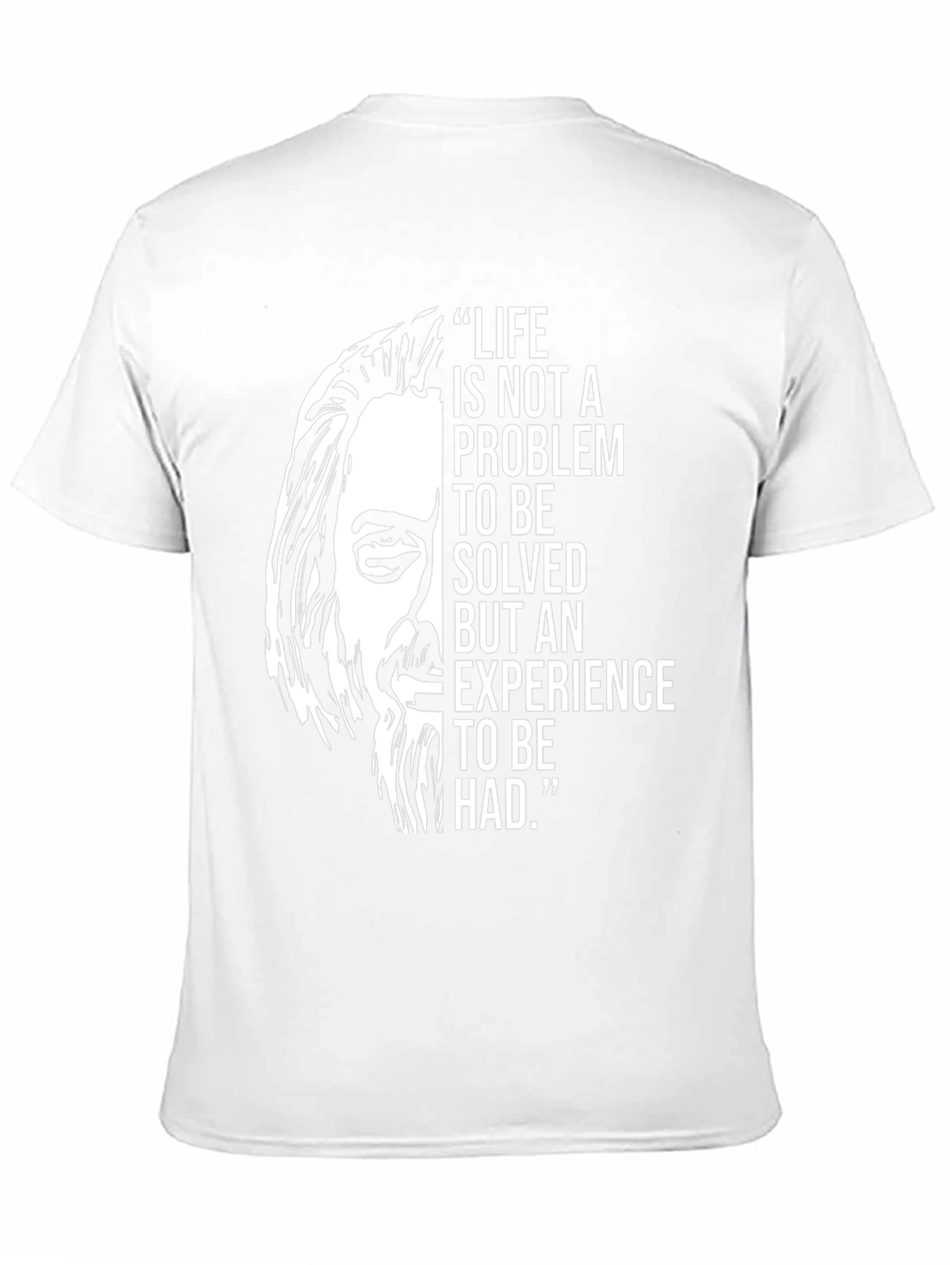 Philosophical Tee: Life is an Experience