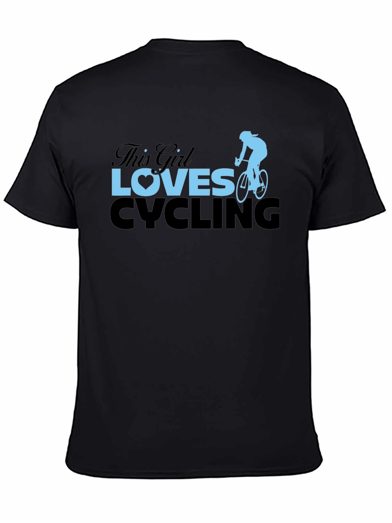 Cycling Lover T-Shirt - This Girl Loves Cycling