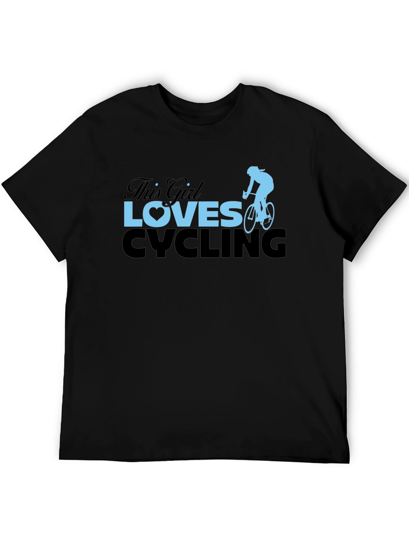 Cycling Lover T-Shirt - This Girl Loves Cycling