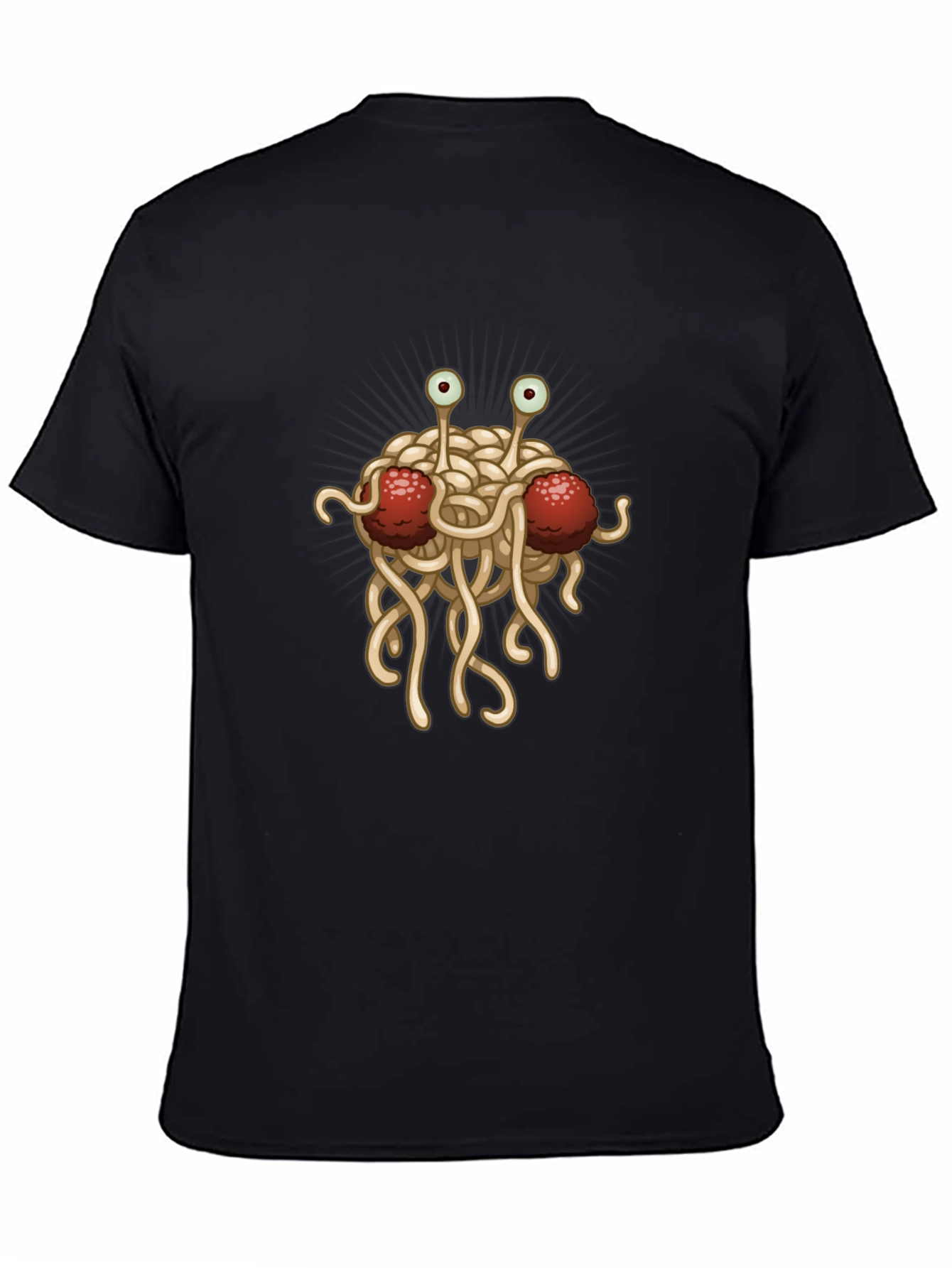 Flying Spaghetti Monster T-Shirt - Black