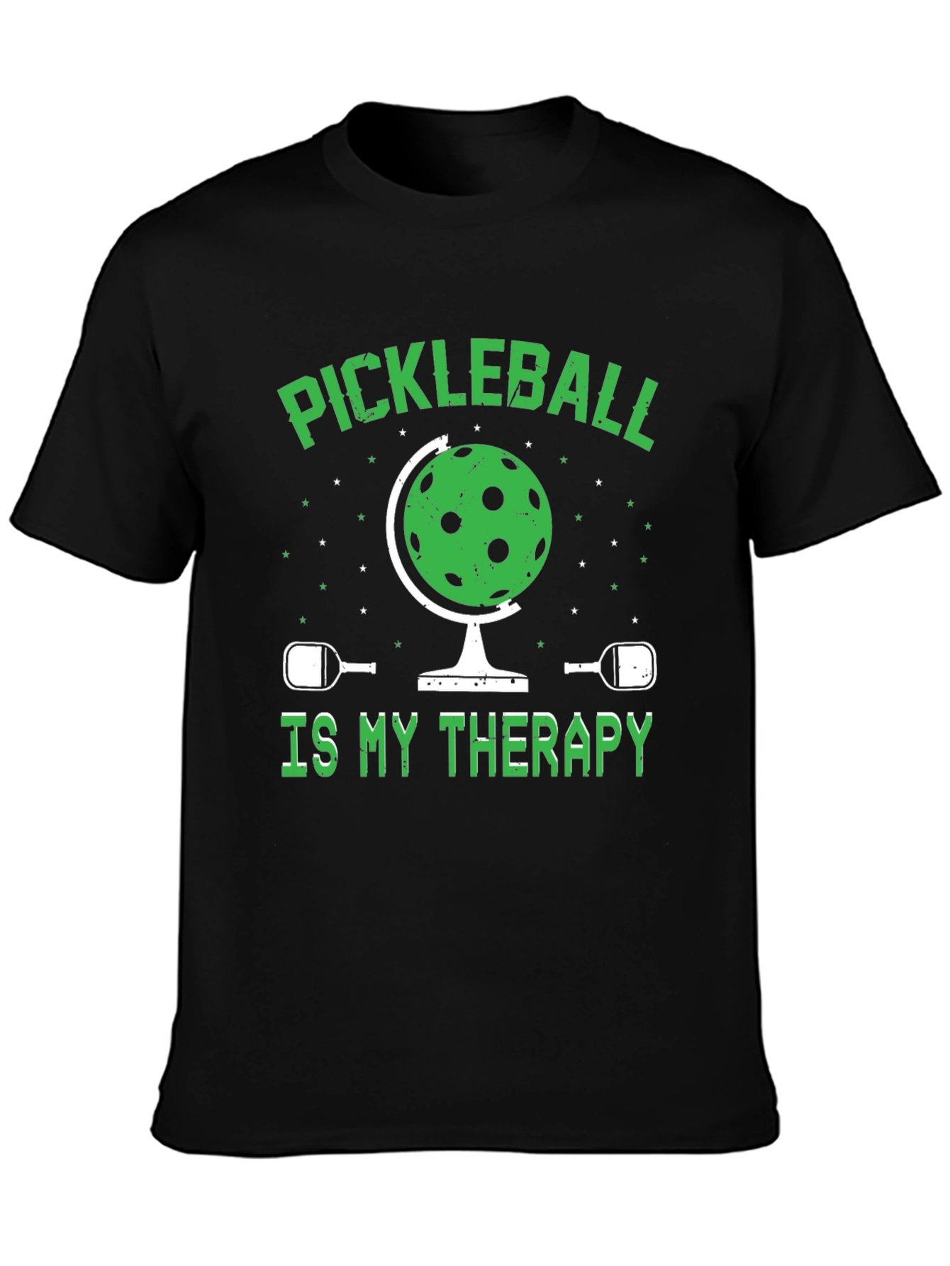 Pickleball Therapy Graphic T-Shirt