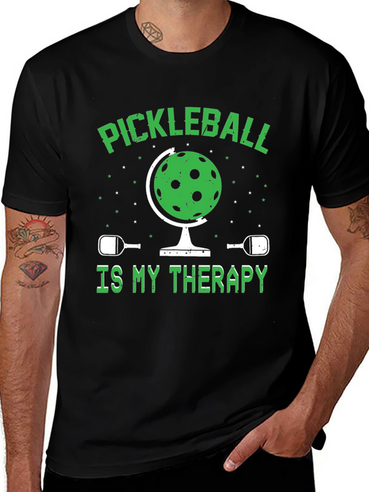 Pickleball Therapy Graphic T-Shirt