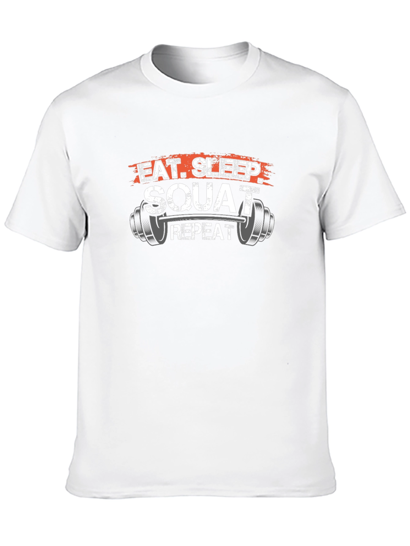 Eat Sleep Squat Repeat Gym T-Shirt
