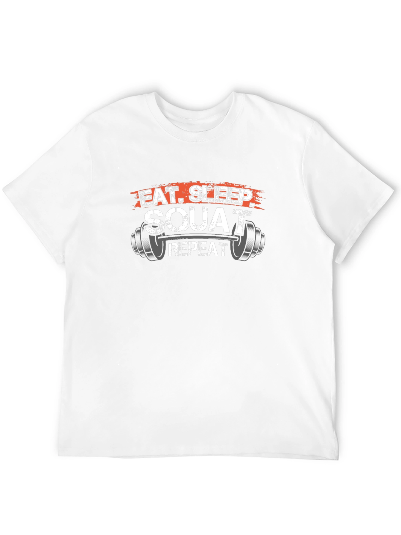 Eat Sleep Squat Repeat Gym T-Shirt