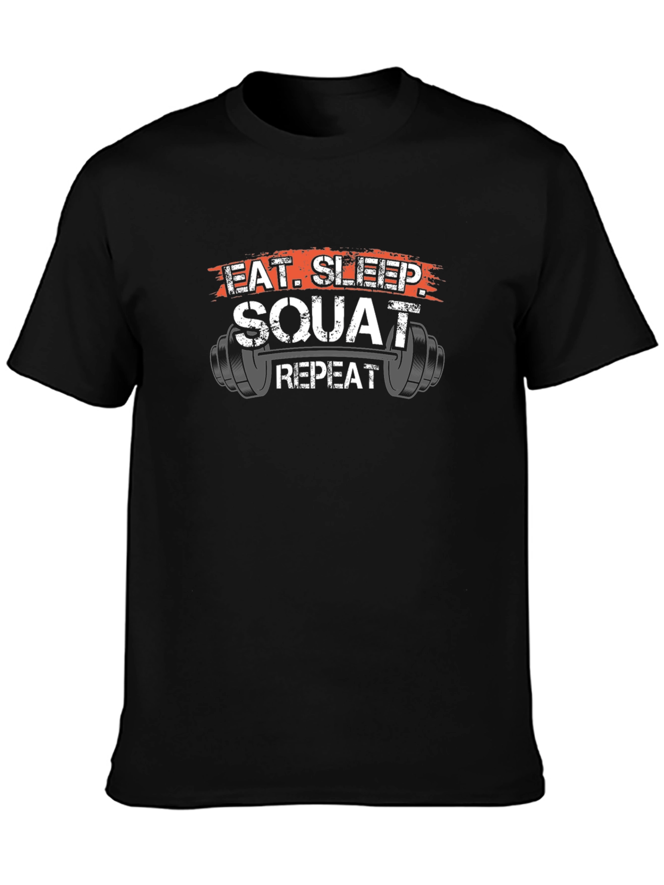 Eat Sleep Squat Repeat Gym T-Shirt