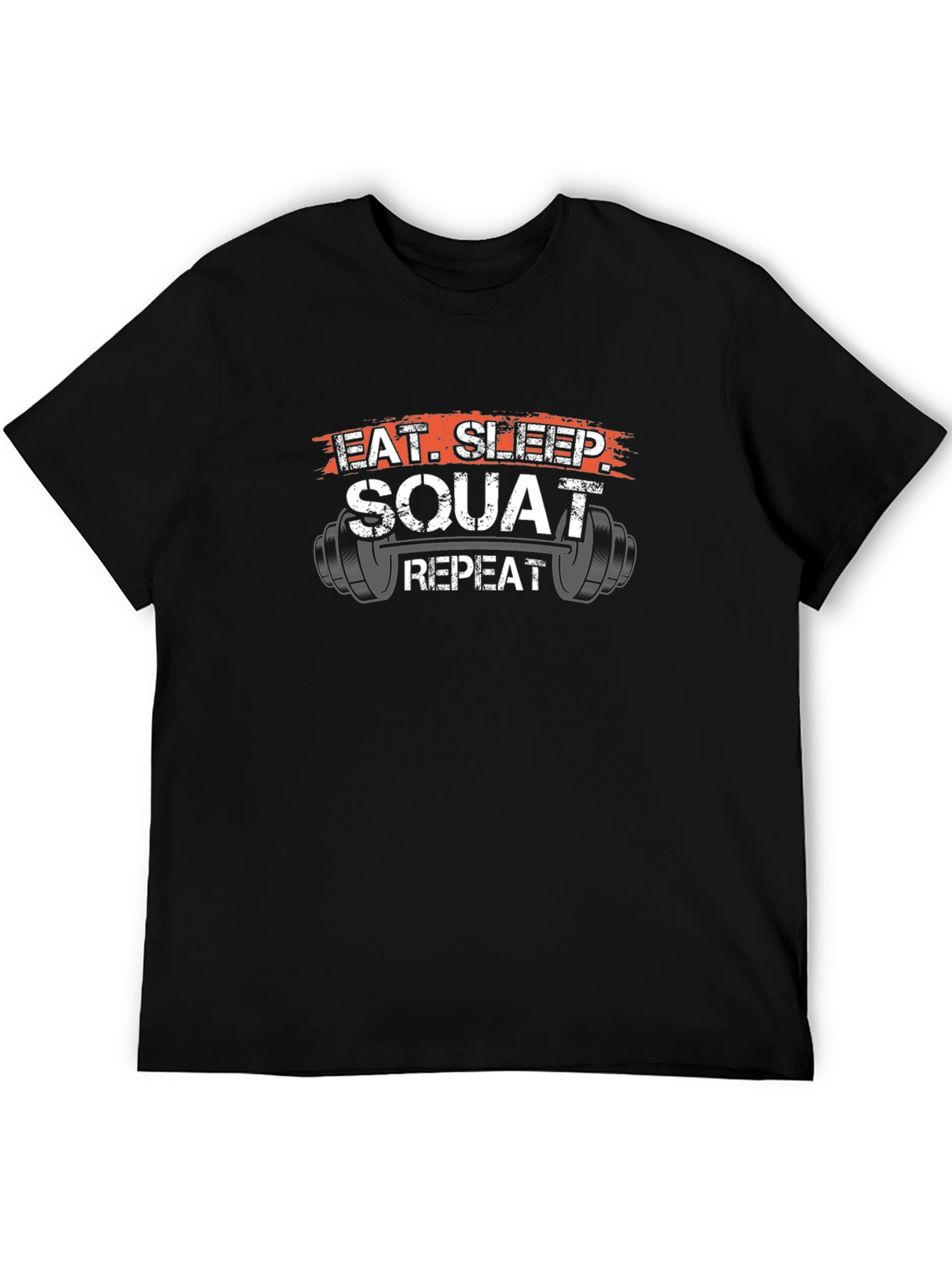 Eat Sleep Squat Repeat Gym T-Shirt