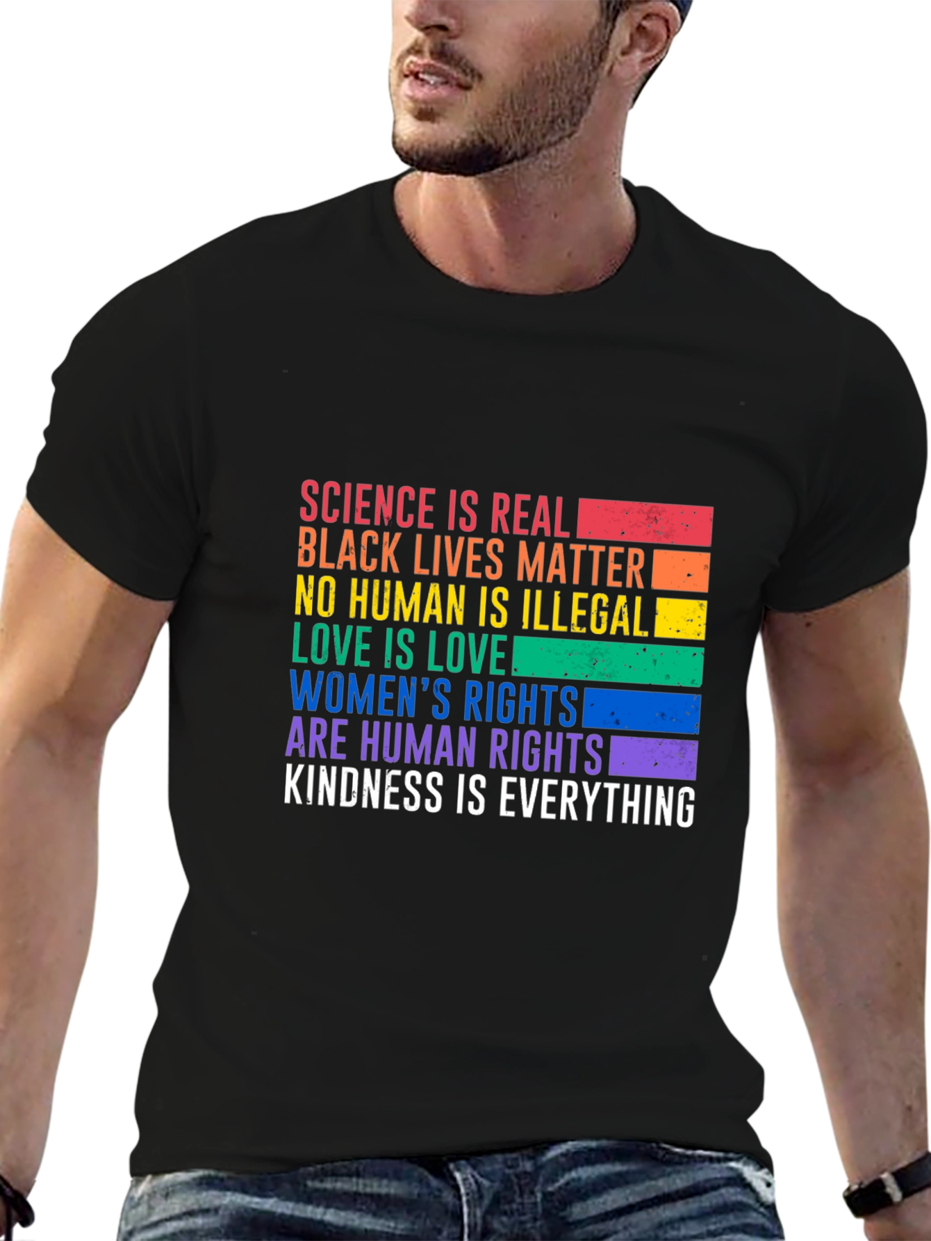 Equality and Kindness Graphic Tee