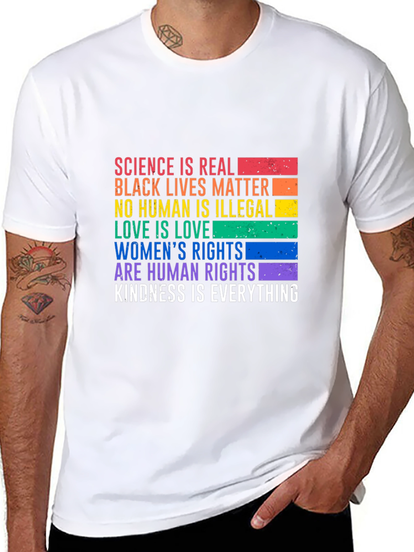 Equality and Kindness Graphic Tee