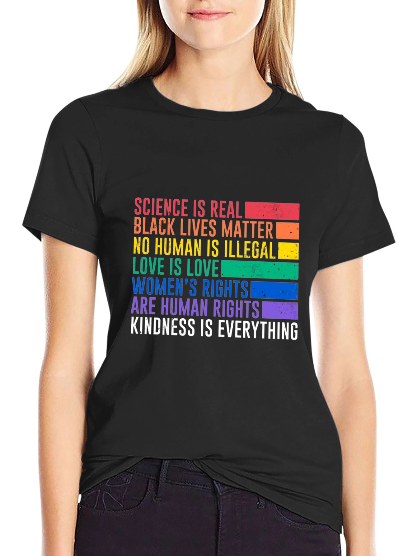 Equality and Kindness Graphic Tee