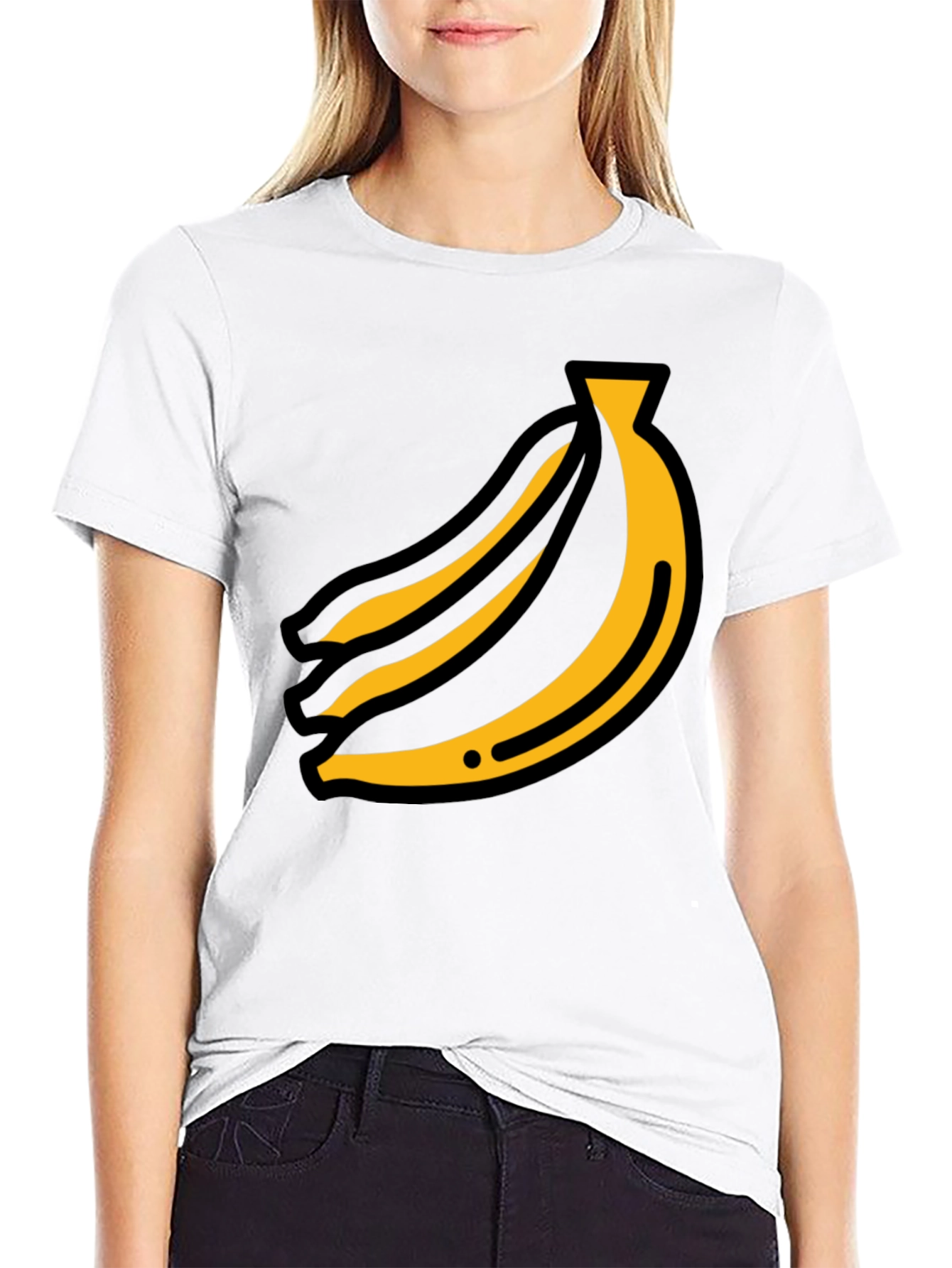Banana Bunch Graphic Tee - Modern Unisex Style