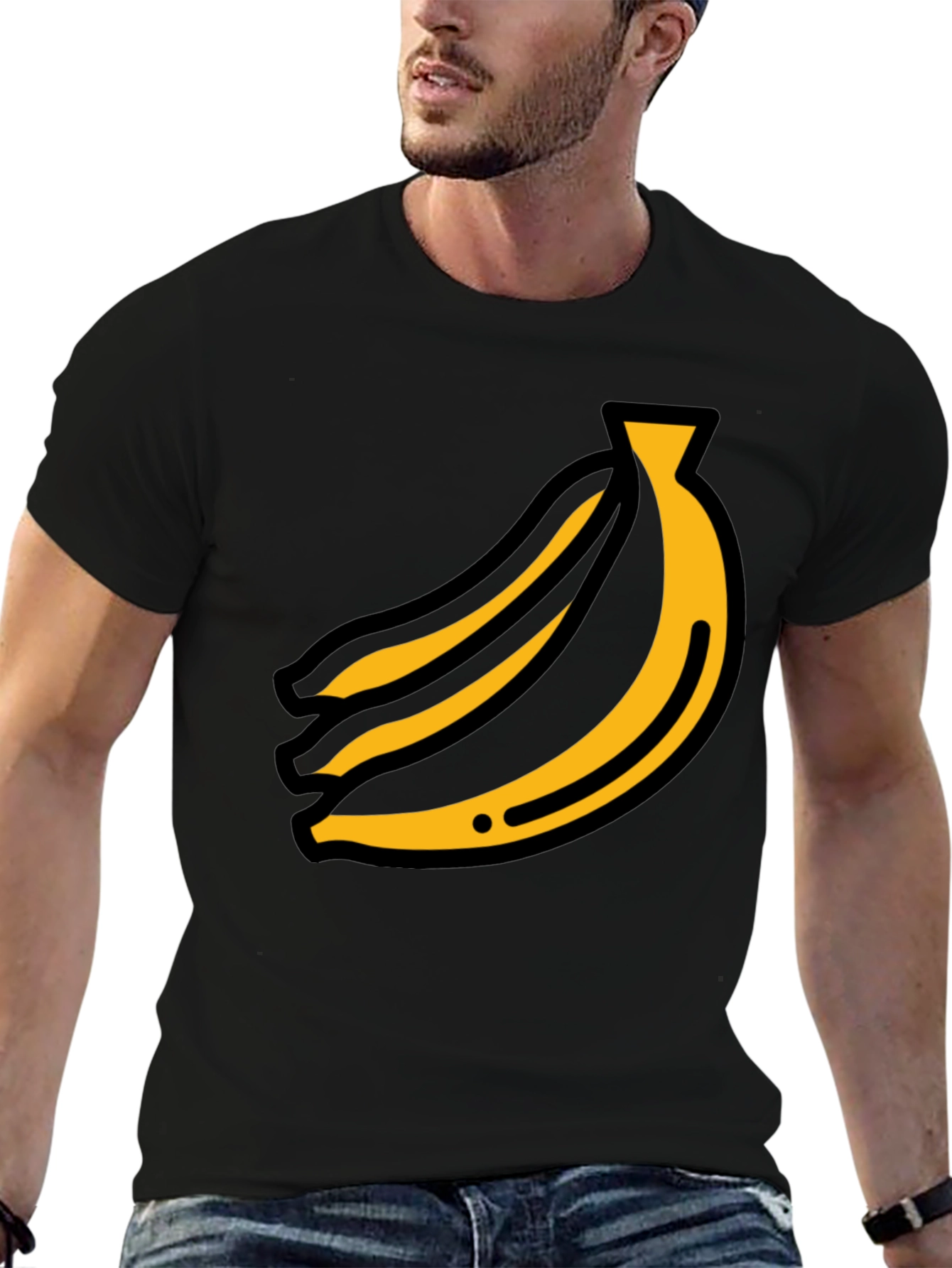 Banana Bunch Graphic Tee - Modern Unisex Style