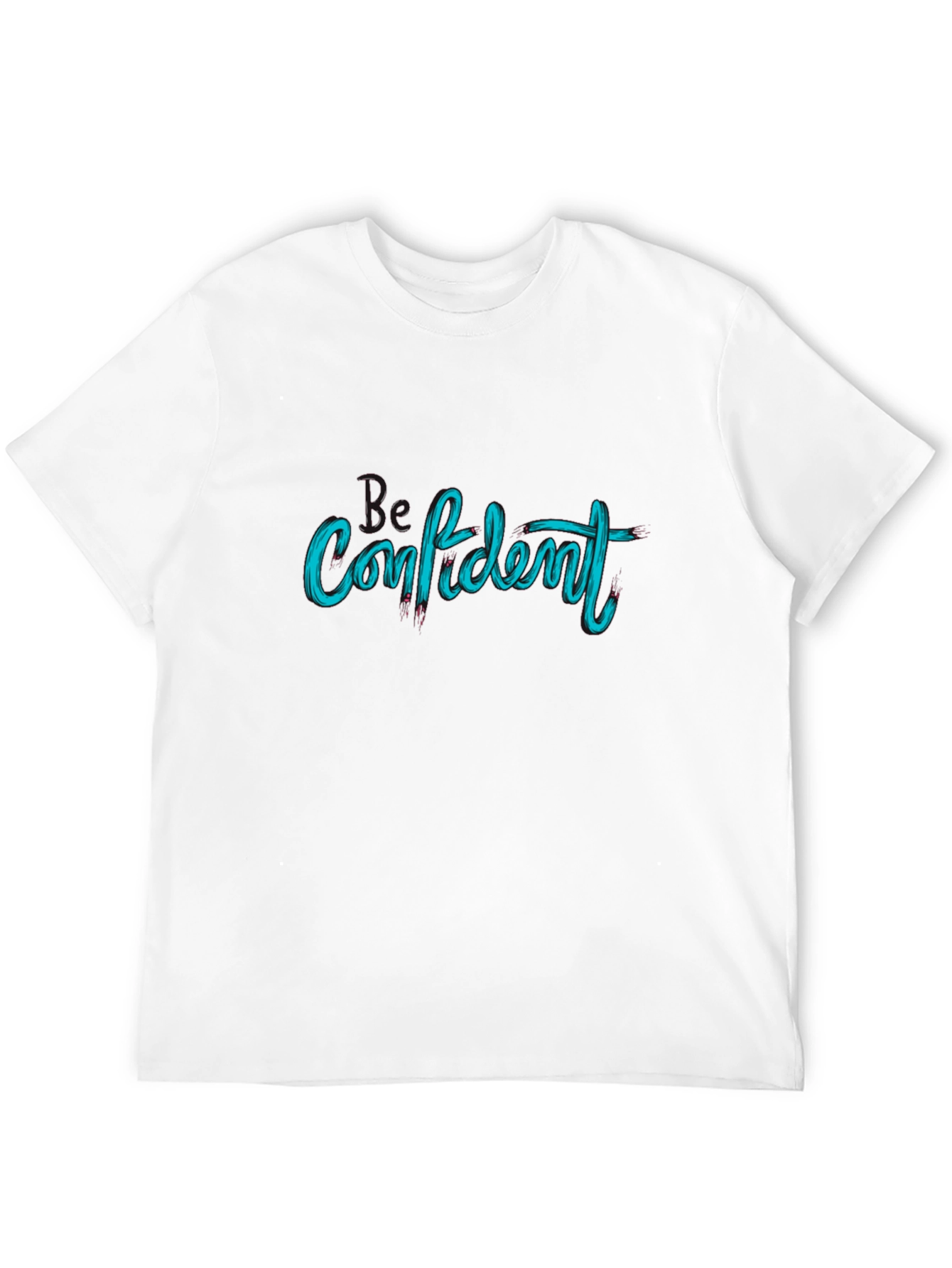 Be Confident Black T-Shirt