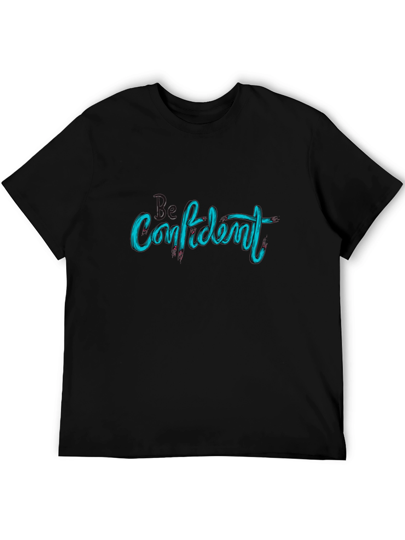 Be Confident Black T-Shirt