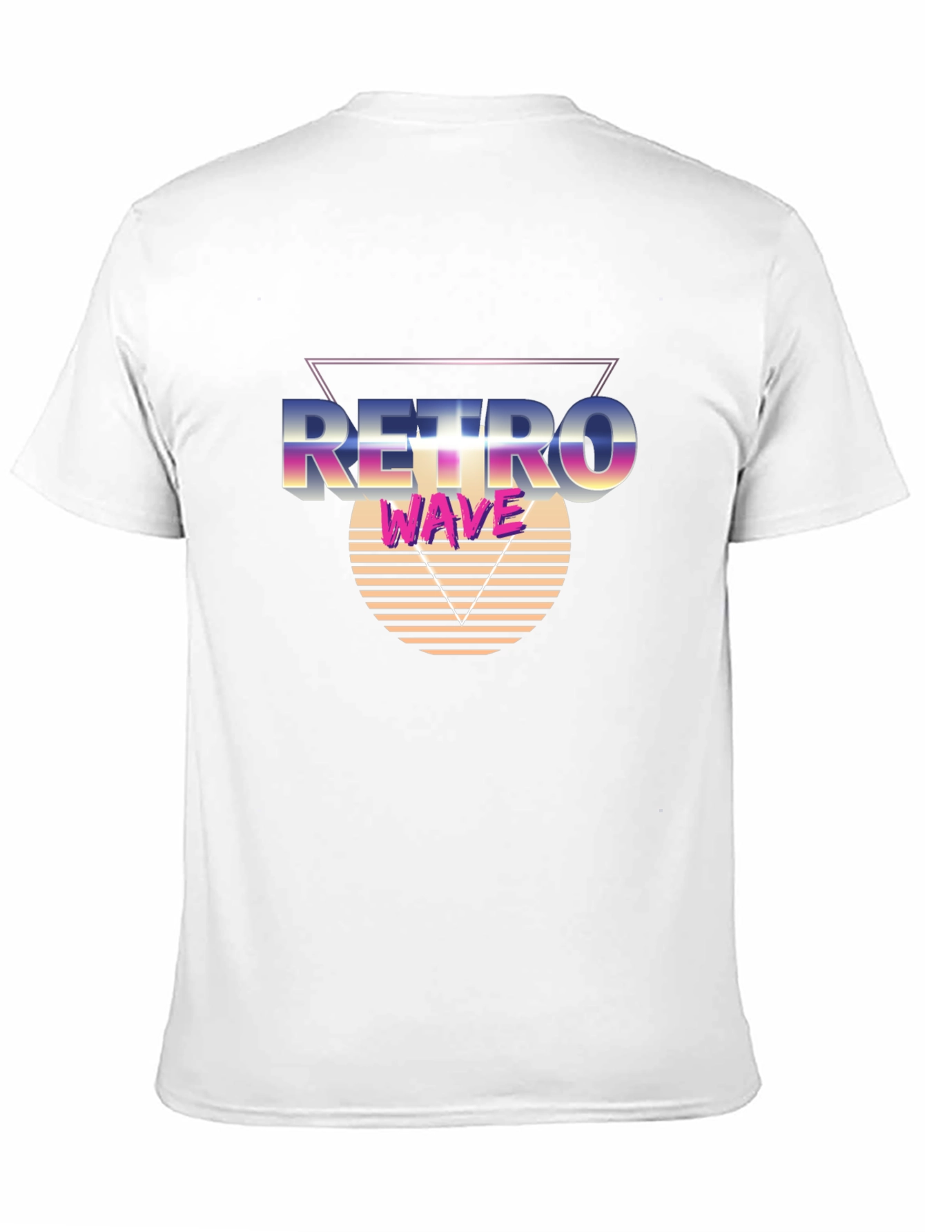 Retro Wave Graphic Tee - Black