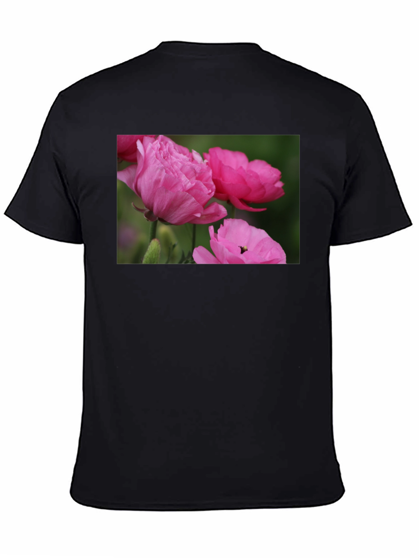 Pink Floral T-Shirt - Stylish Mens Tee