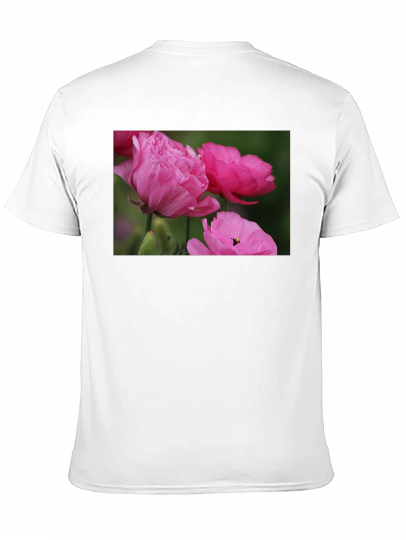 Pink Floral T-Shirt - Stylish Mens Tee